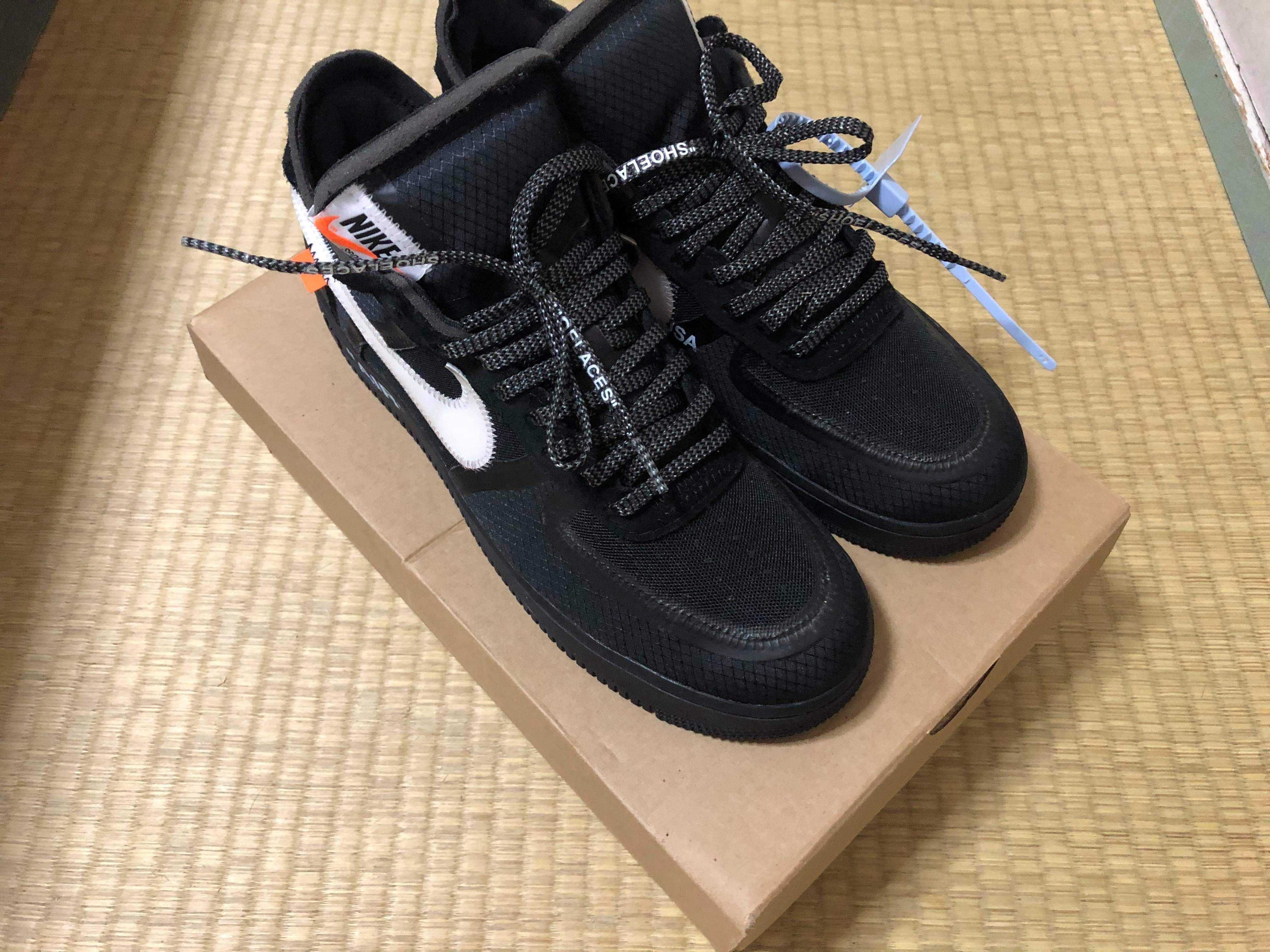 Off-White × Nike Air Force 1 Low "Black"
