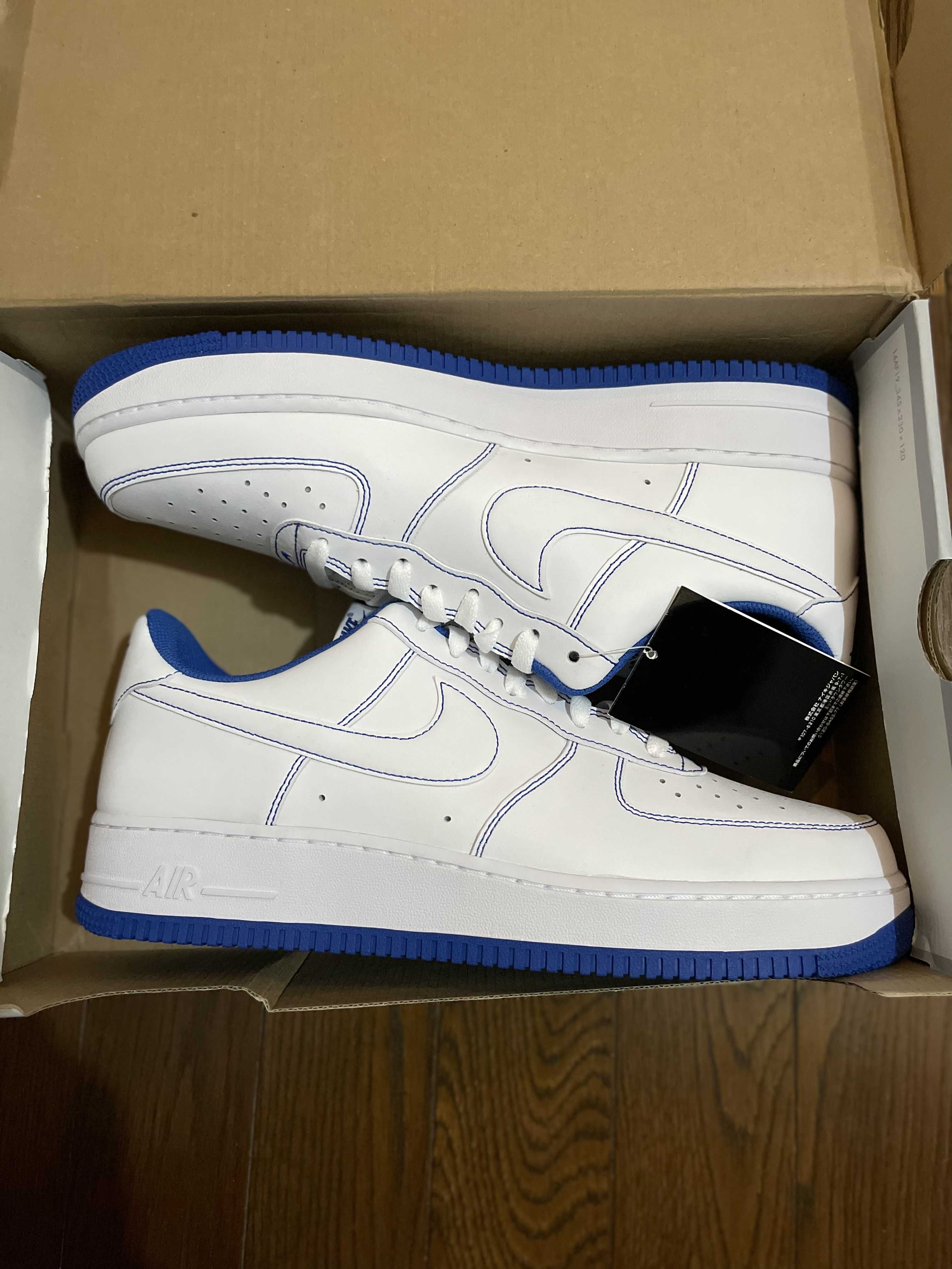 Nike Air Force 1 Low '07 Stitch "Game Royal"
