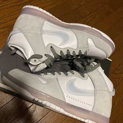 SLAM JAM x NIKE DUNK HIGH "WHITE/CLEAR PURE PLATINUM"