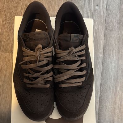 Travis Scott × Nike Air Jordan 1 Low OG SP "Velvet Brown and Dark Mocha"