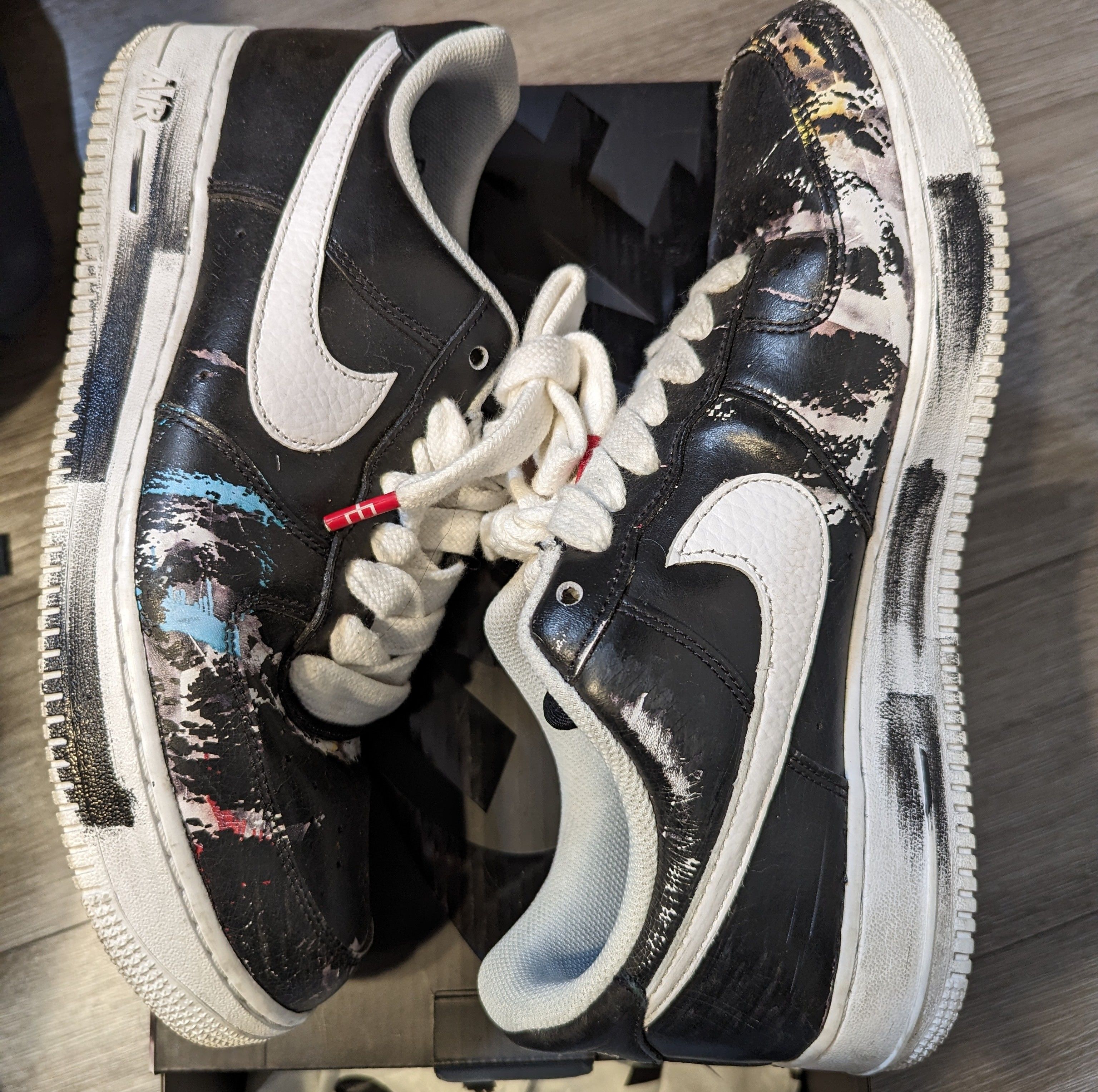 PEACEMINUSONE × Nike Air Force 1 Low Para Noise "Black" / G-DRAGON