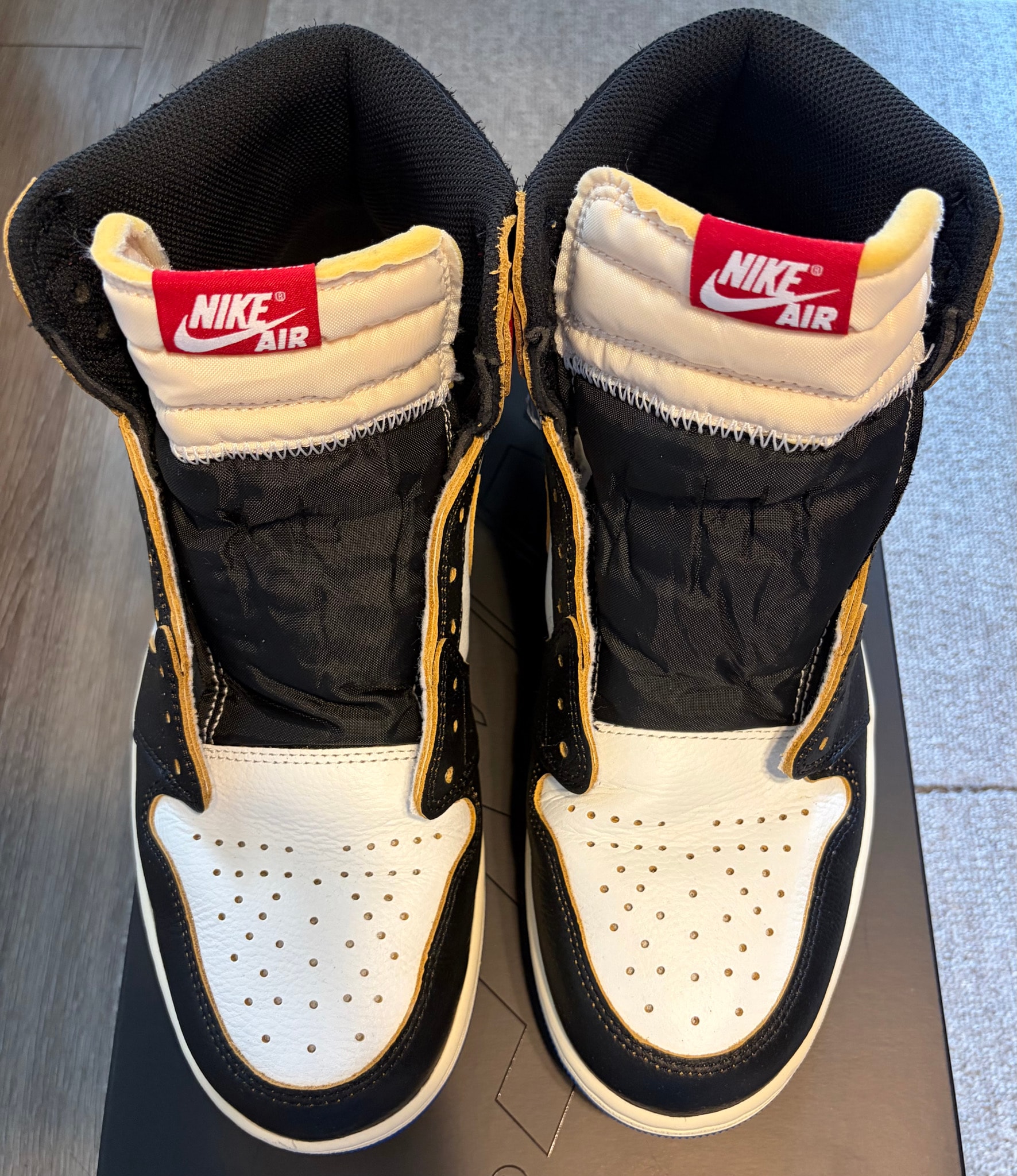 fragment design × UNION × Nike Air Jordan 1 High OG "Black/Varsity Red"