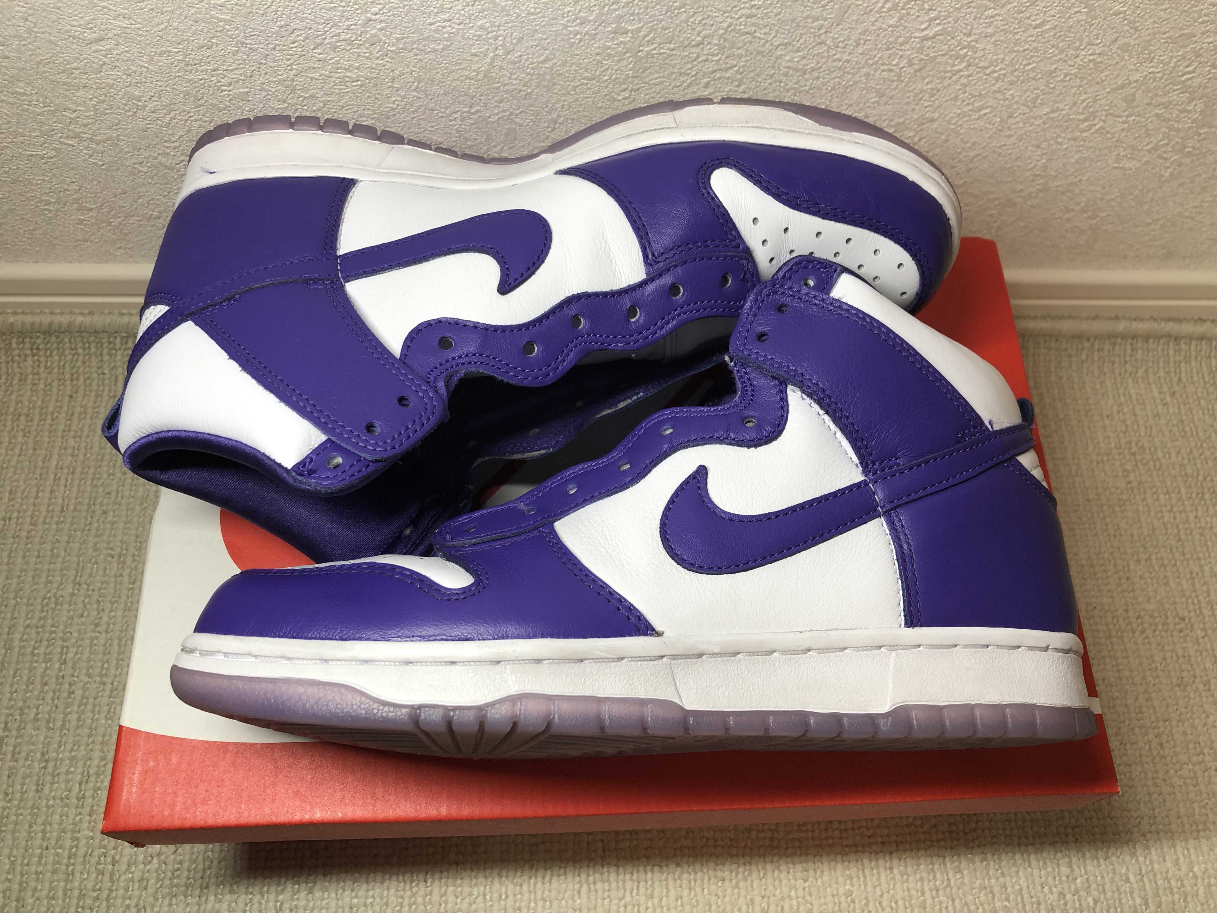 NIKE DUNK HIGH Women's "VARSITY PURPLE"
