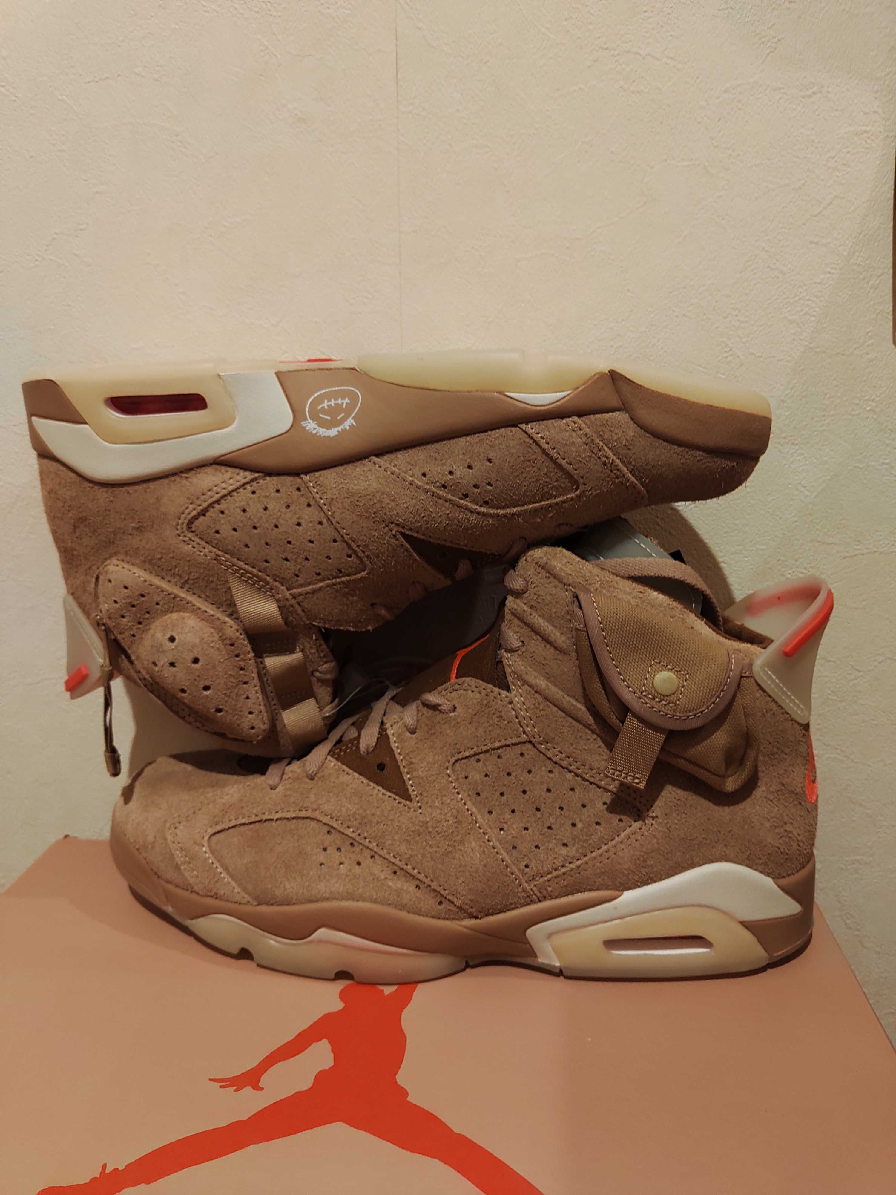 Travis Scott × Nike Air Jordan 6 "British Khaki"