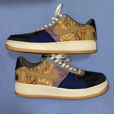Travis Scott × Nike Air Force 1 Low Cactus Jack "Multi Color"