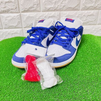 Nike SB Dunk Low "Los Angeles Dodgers/Deep Royal Blue"