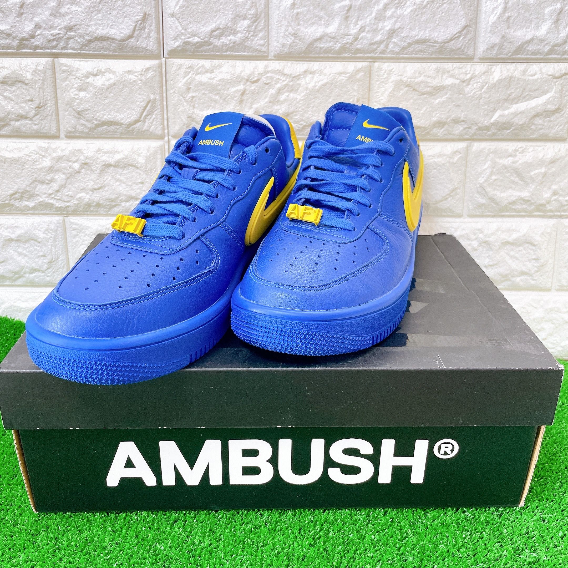 AMBUSH × Nike Air Force 1 Low "Game Royal and Vivid Sulfur"