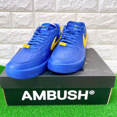 AMBUSH × Nike Air Force 1 Low "Game Royal and Vivid Sulfur"