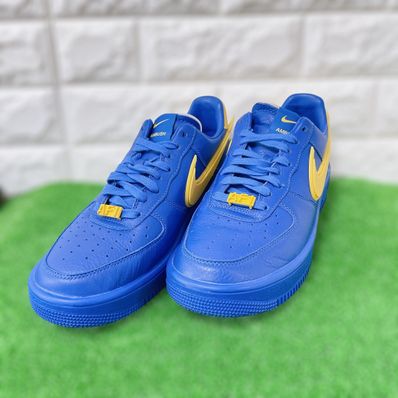 AMBUSH × Nike Air Force 1 Low "Game Royal and Vivid Sulfur"