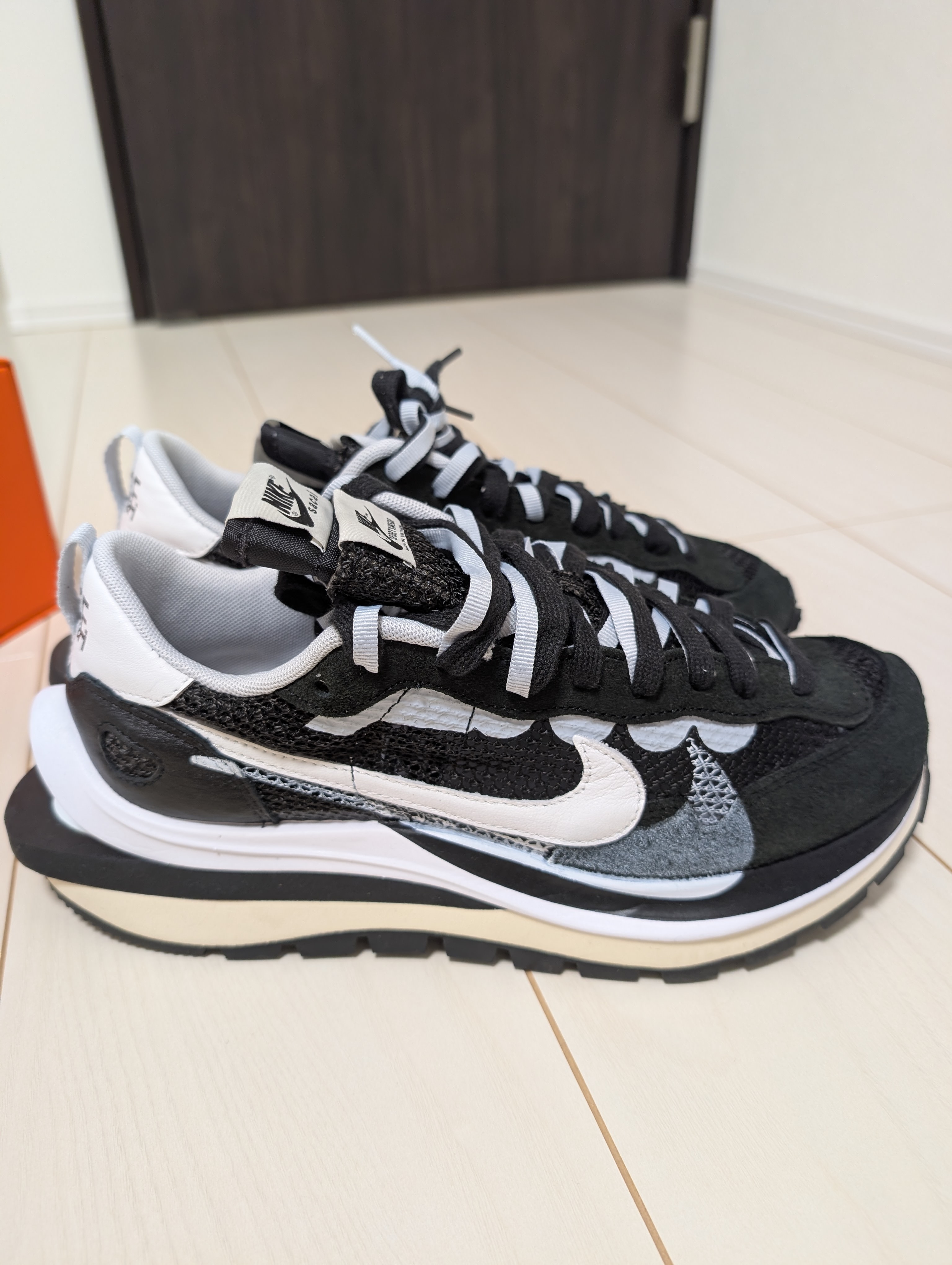 sacai × Nike Vapor Waffle "Black and White"