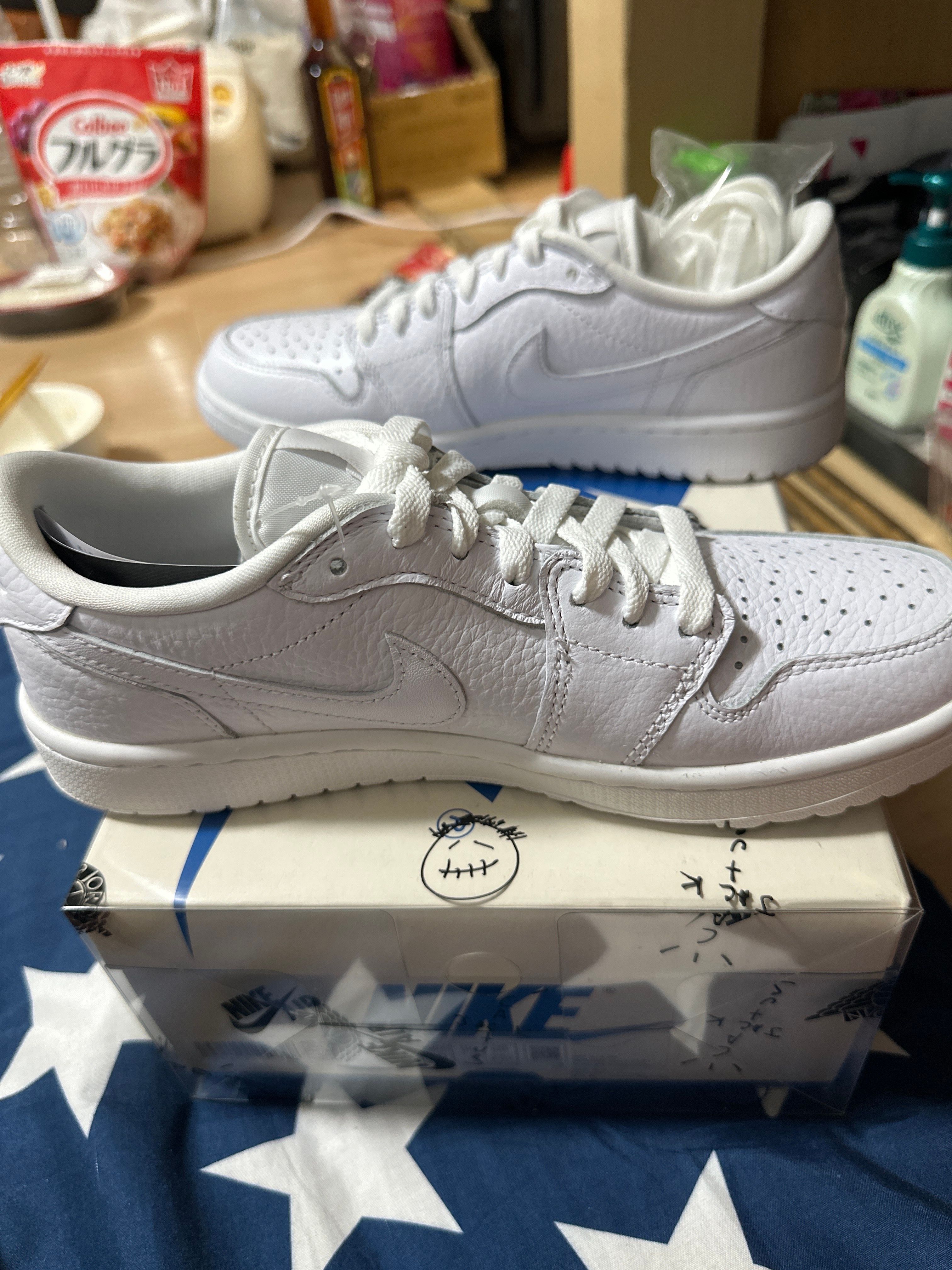 Nike Air Jordan 1 Low Golf "Triple White"