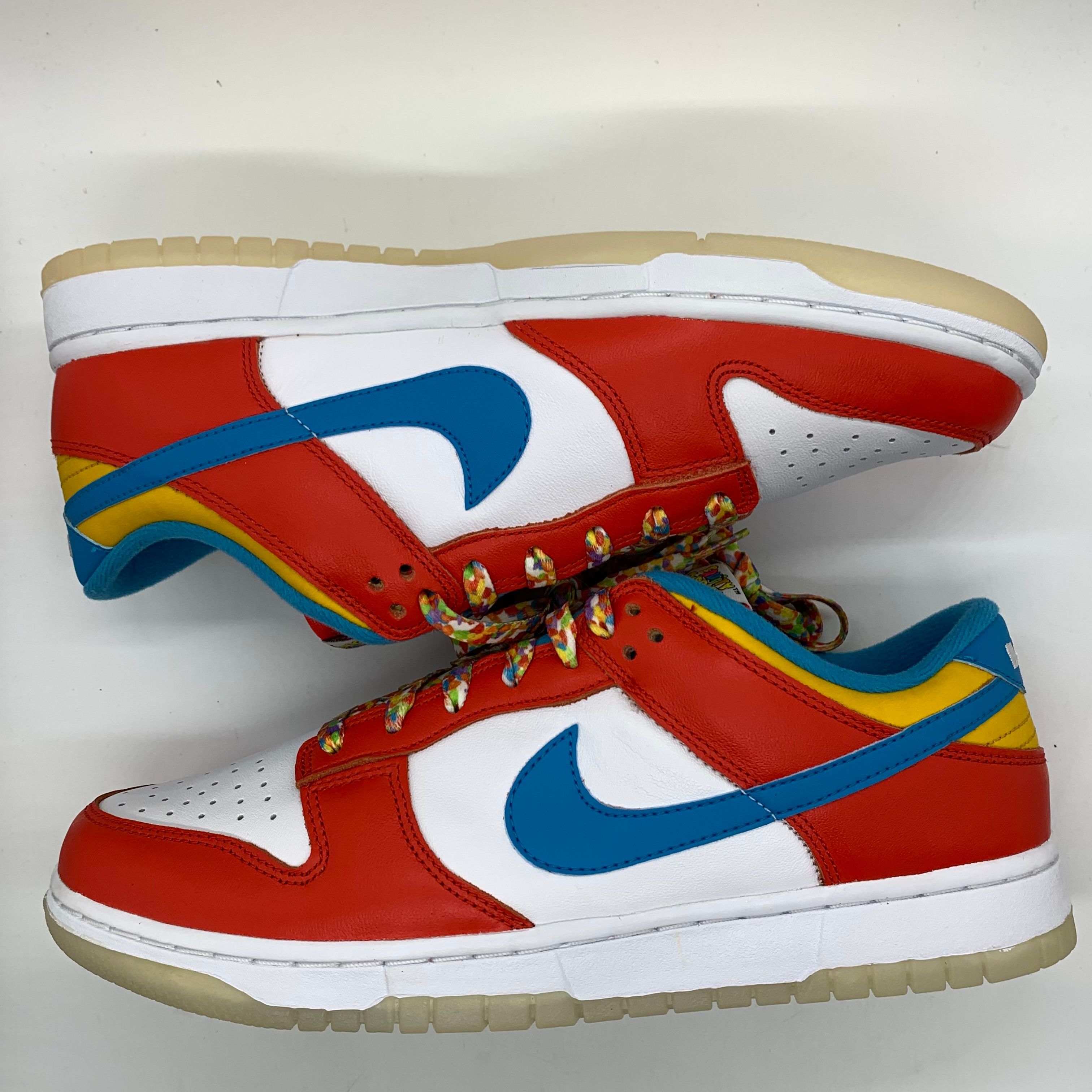 FRUiTY PEBBLESTM × Nike Dunk Low QS "Habanero Red/Dark Sulfur/Laser Blue"
