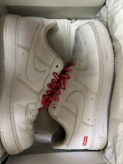 Supreme × Nike Air Force 1 Low "White"