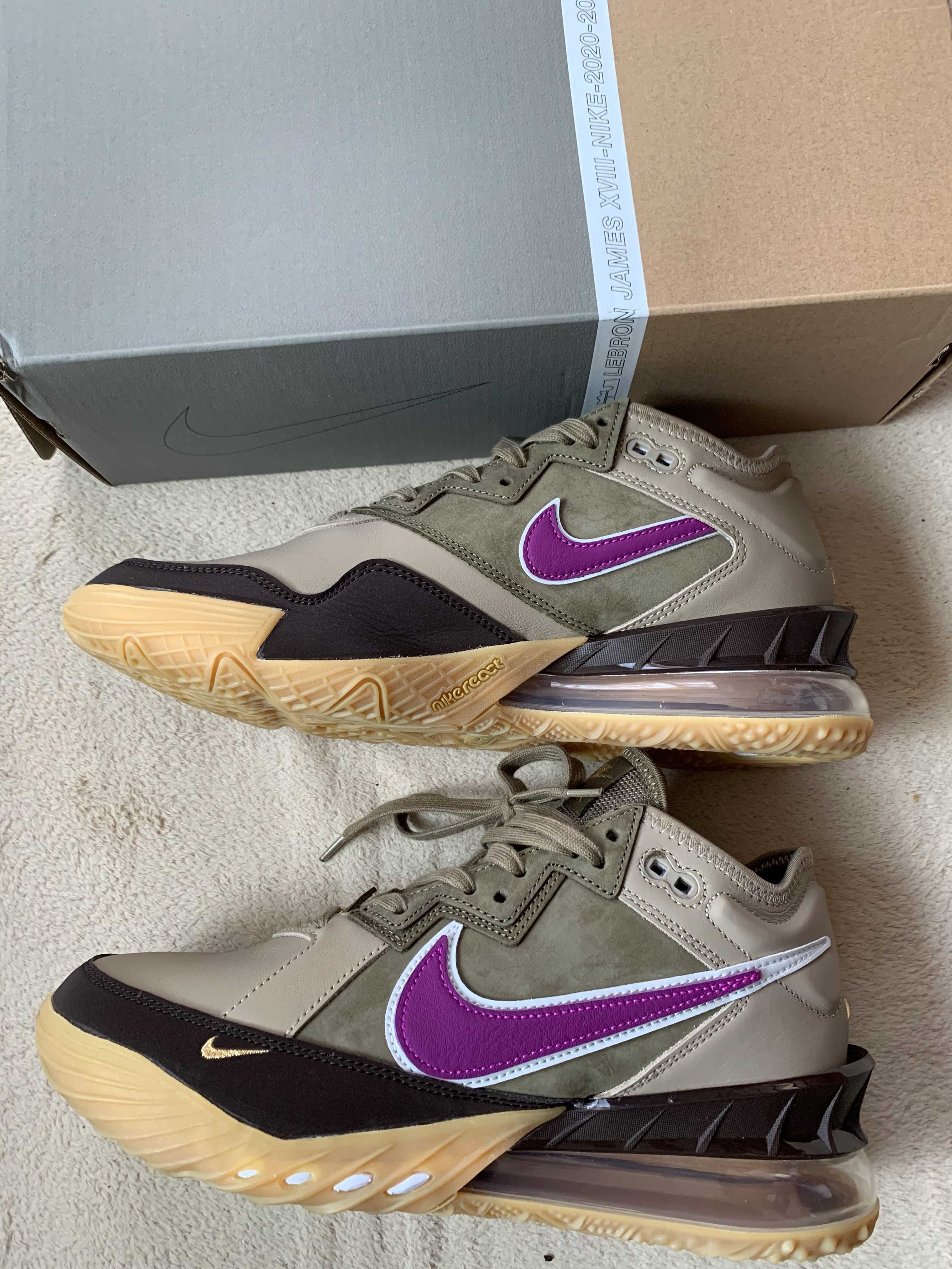 atmos × Nike LeBron 18 Low "Viotech"