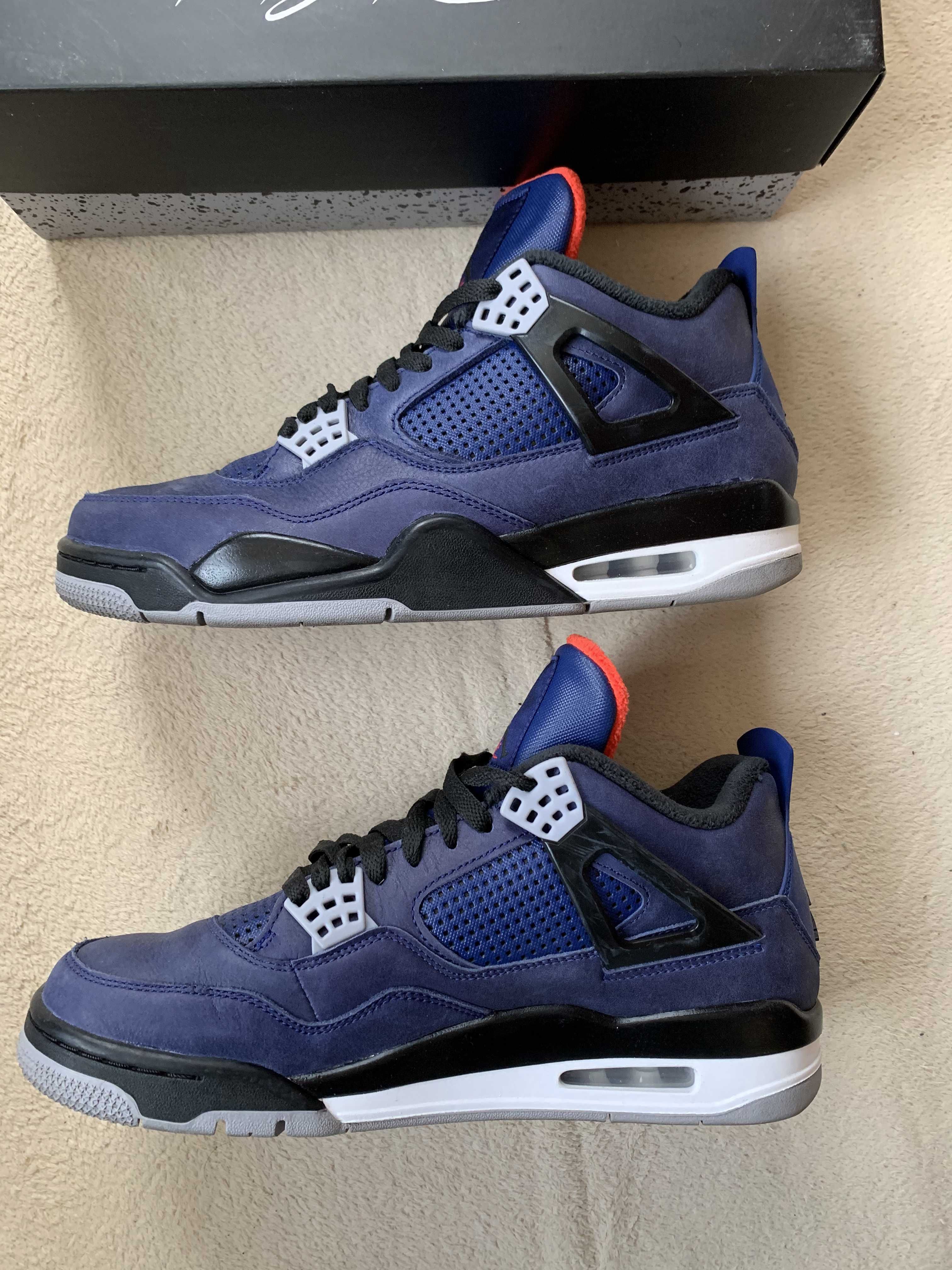Nike Air Jordan 4 Retro WNTR "Loyal Blue/White/Black"