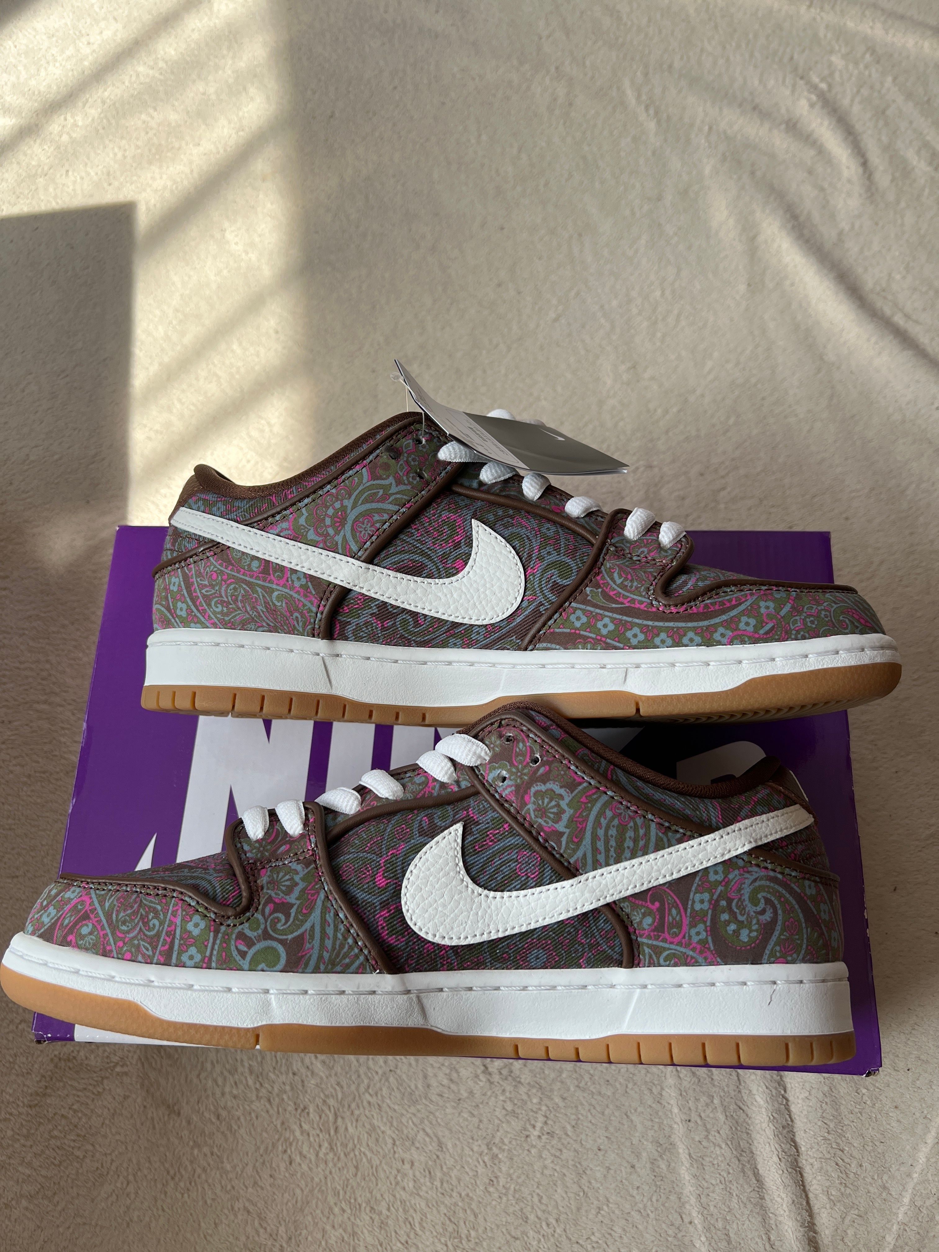 Nike SB Dunk Low PRM "Brown Paisley"