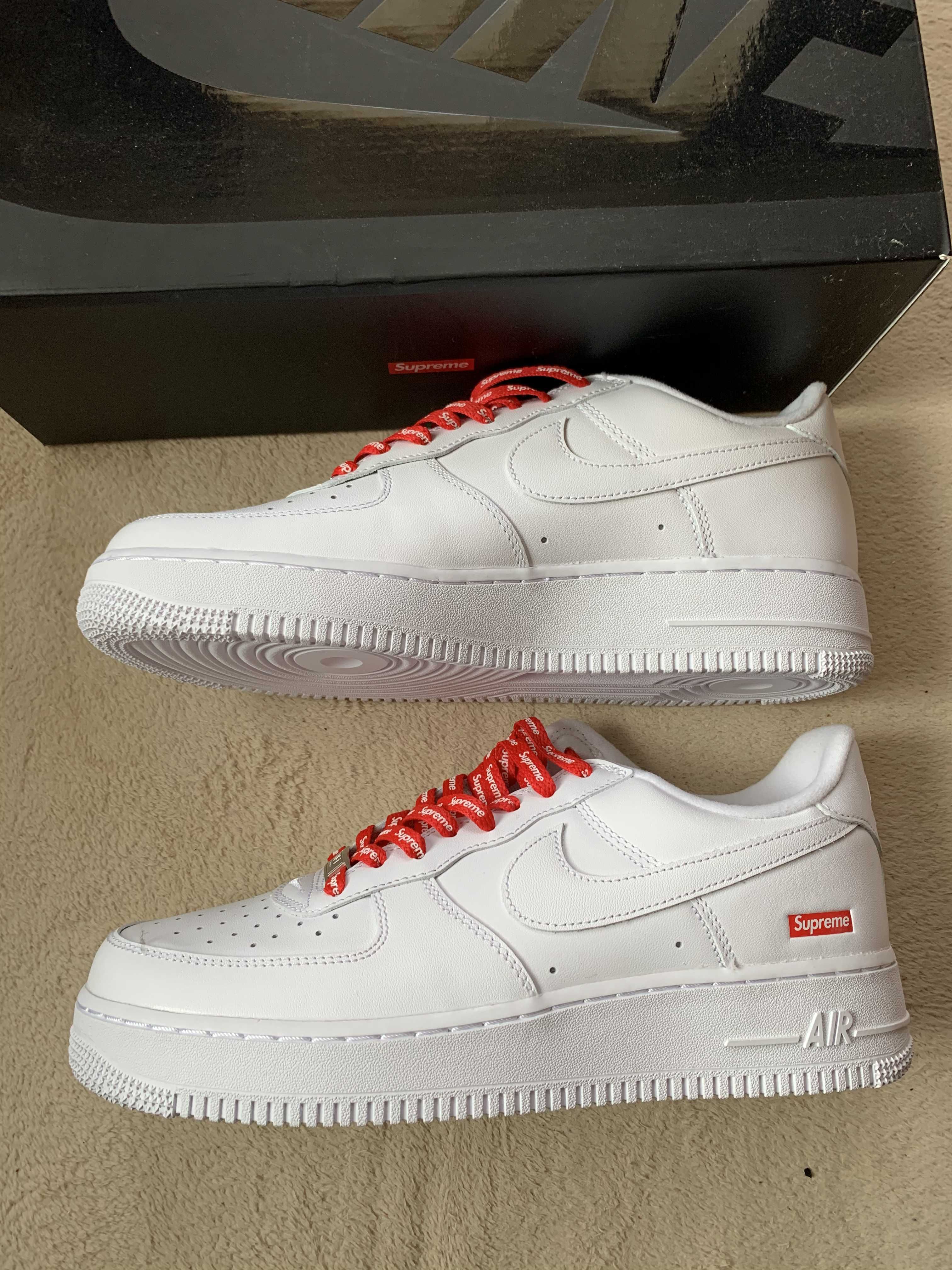 Supreme × Nike Air Force 1 Low "White"