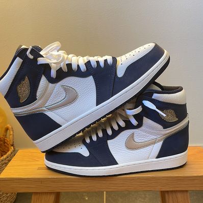 Nike Air Jordan 1 Retro High OG CO.JP "Midnight Navy"(2020)(ブリーフケース付き)