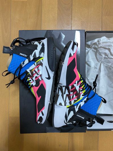 ACRONYM × Nike Air Presto Mid "Hyper Pink"