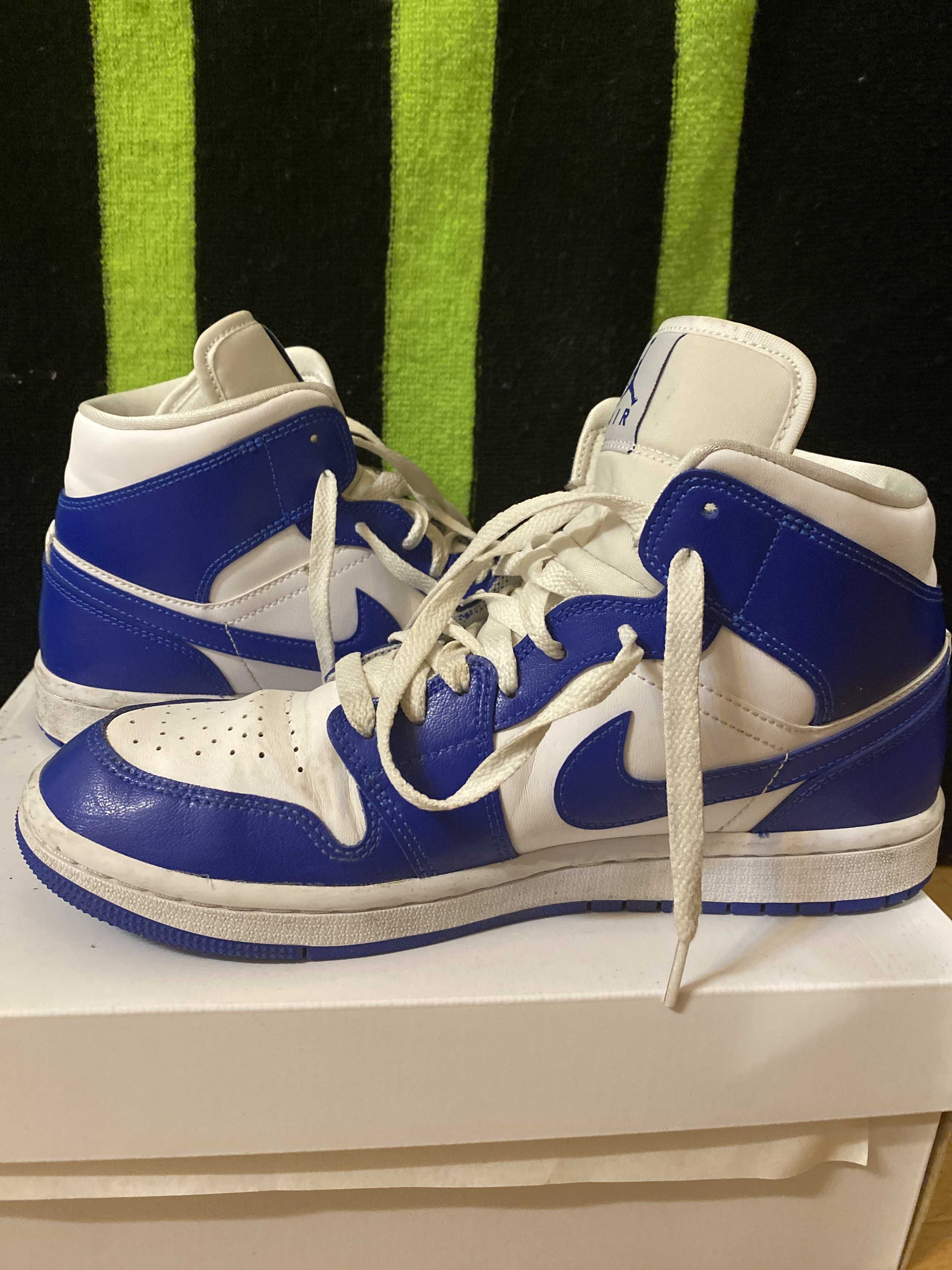 Nike Women's Air Jordan 1 Mid "Kentucky Blue"