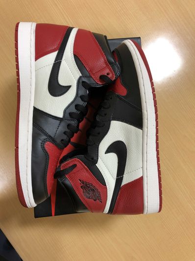 Nike Air Jordan 1 Retro High OG "Bred Toe"