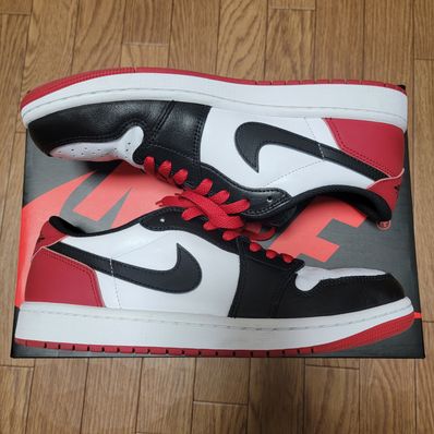 Nike Air Jordan 1 Retro Low OG "Black Toe"