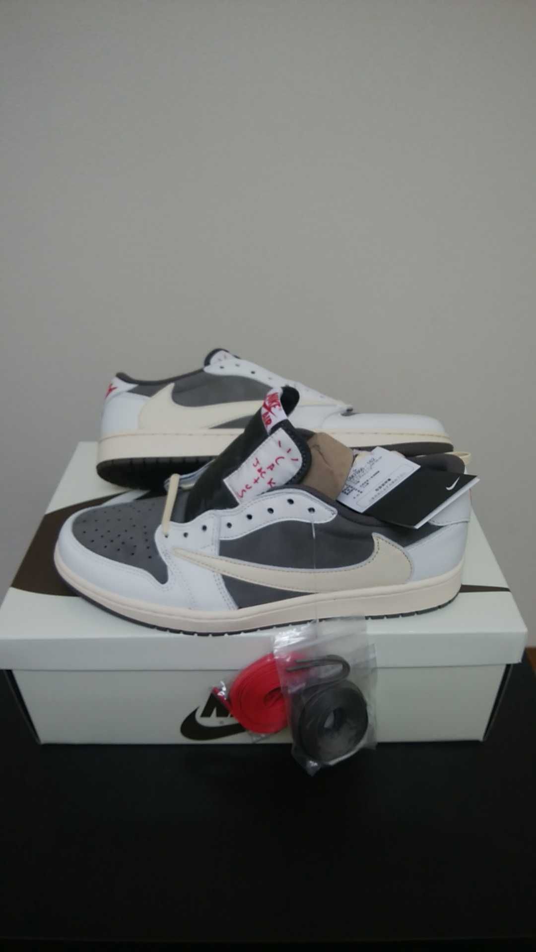 Travis Scott × Nike Air Jordan 1 Low OG SP "Reverse Mocha/Sail and Ridgerock"