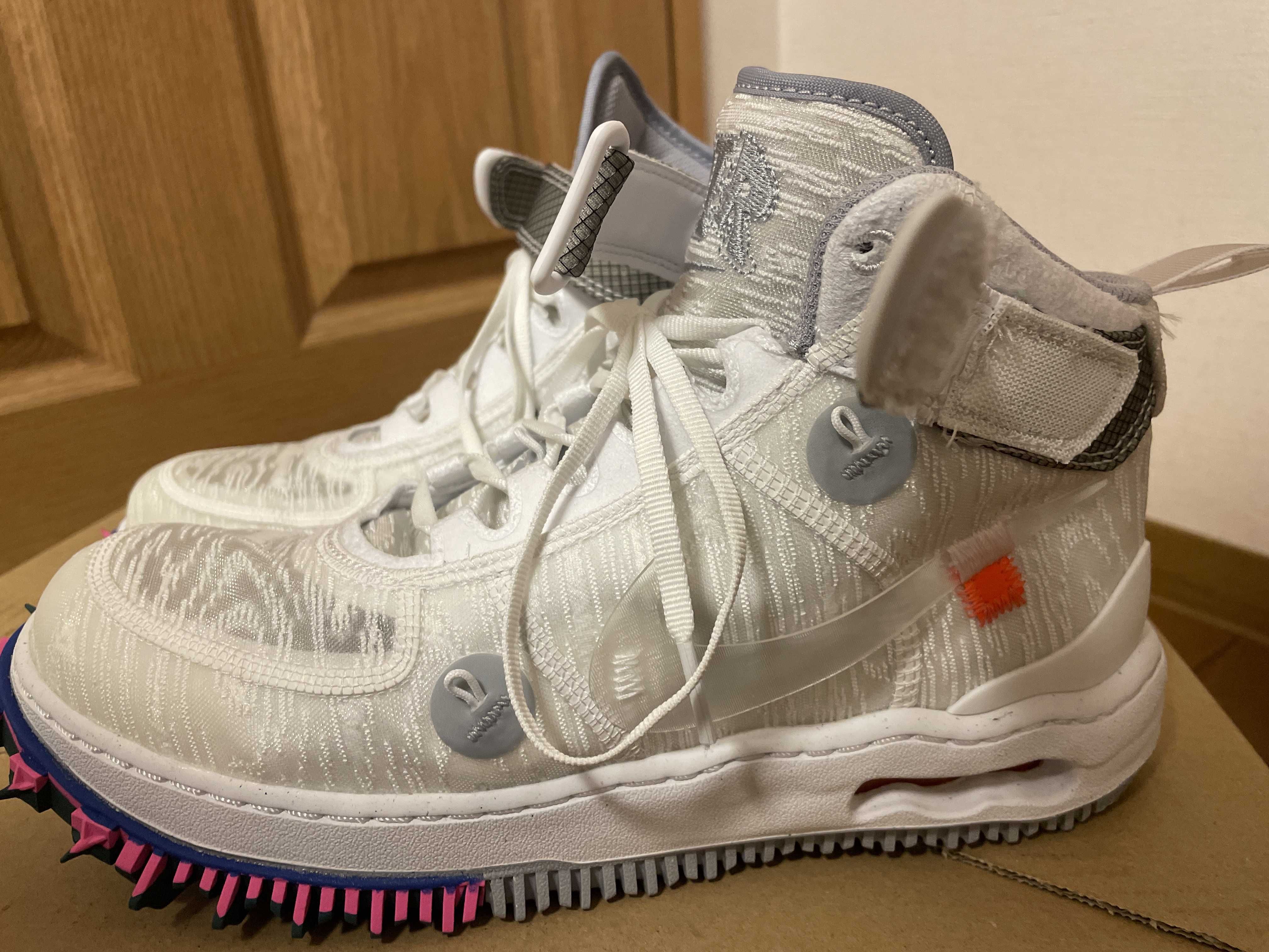 Off-White × Nike Air Force 1 Mid "White"