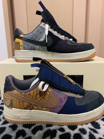 Travis Scott × Nike Air Force 1 Low Cactus Jack "Multi Color"