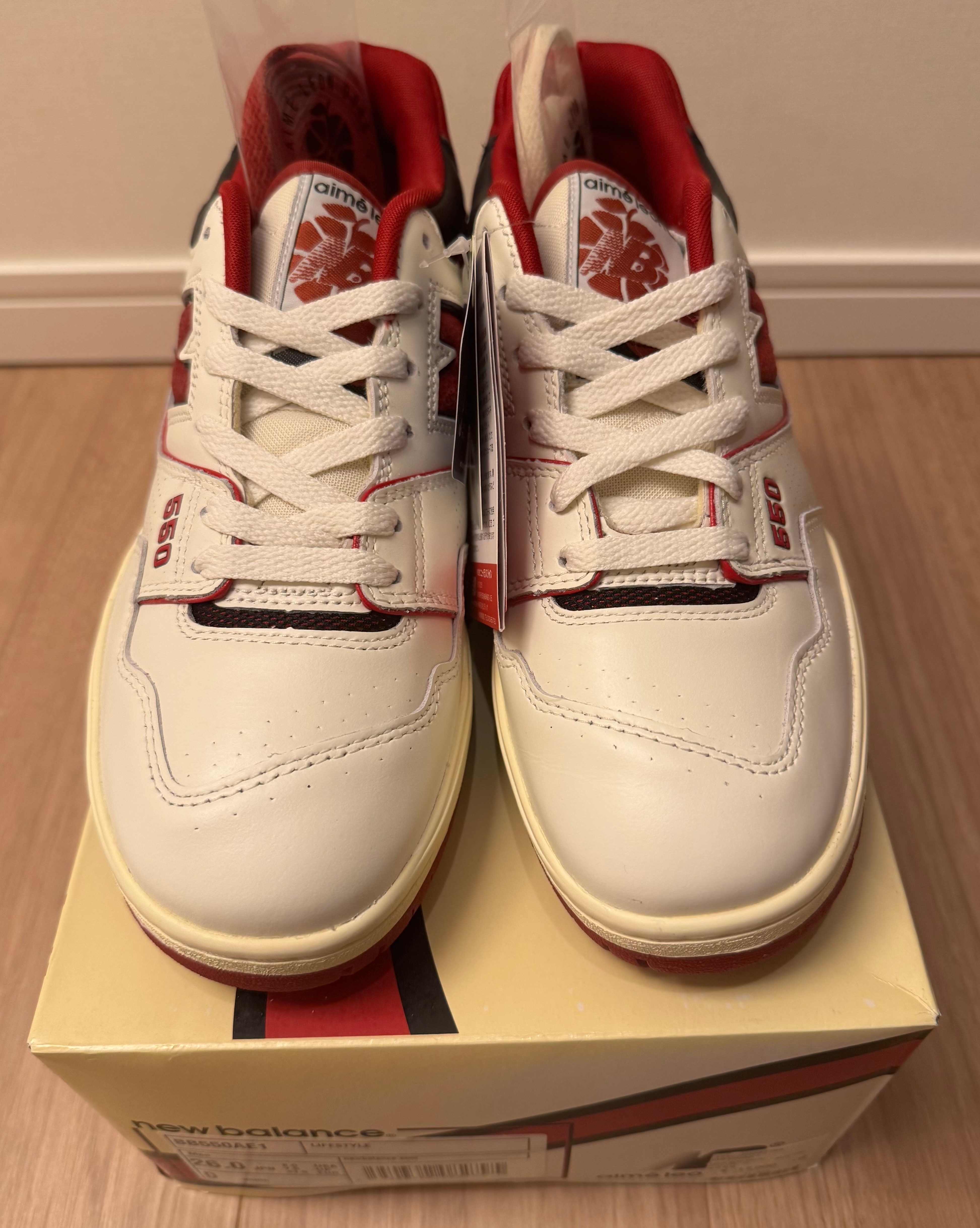 Aime Leon Dore × New Balance 550 "Red"
