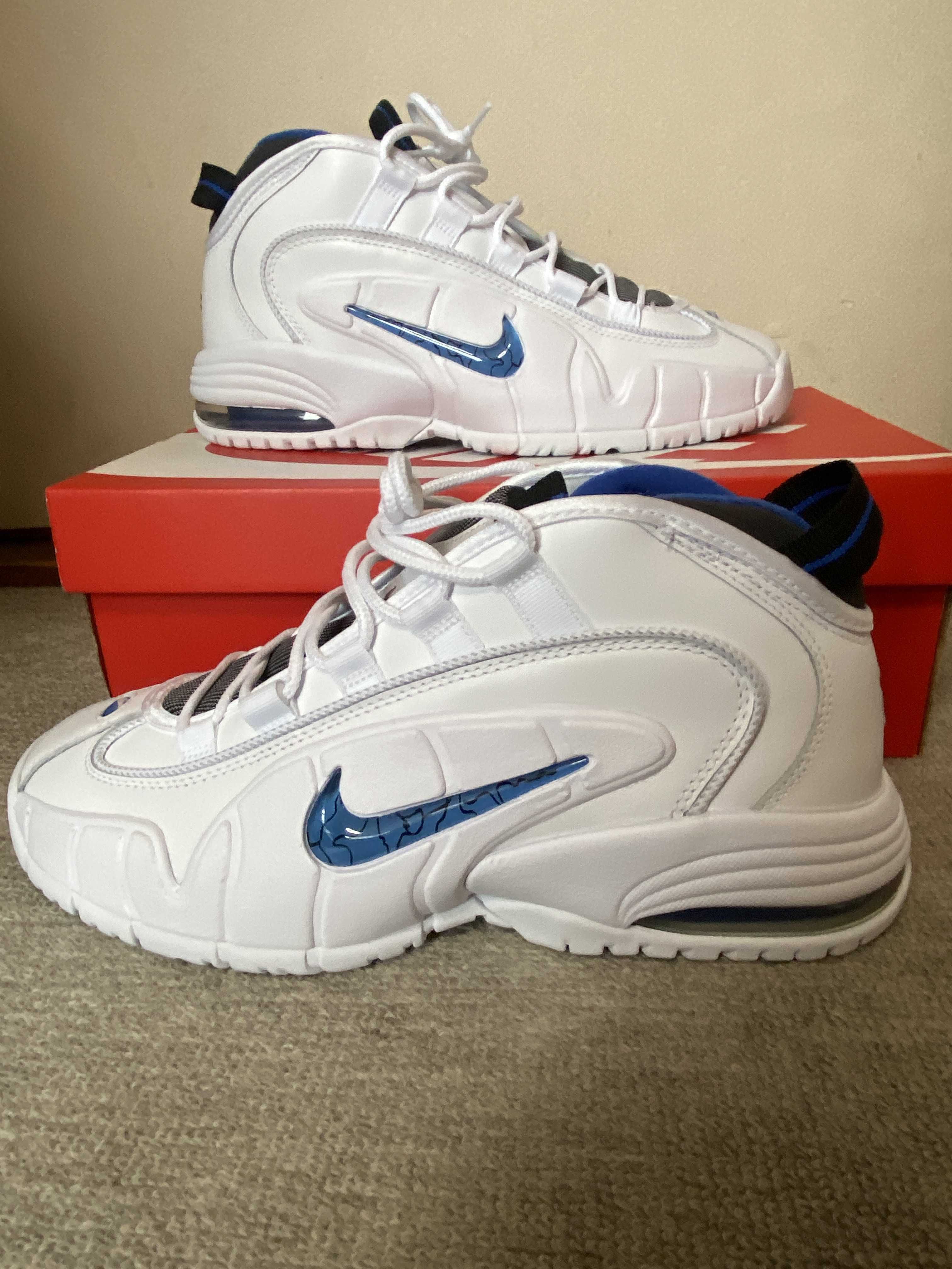 Nike Air Max Penny "White and Varsity Royal"