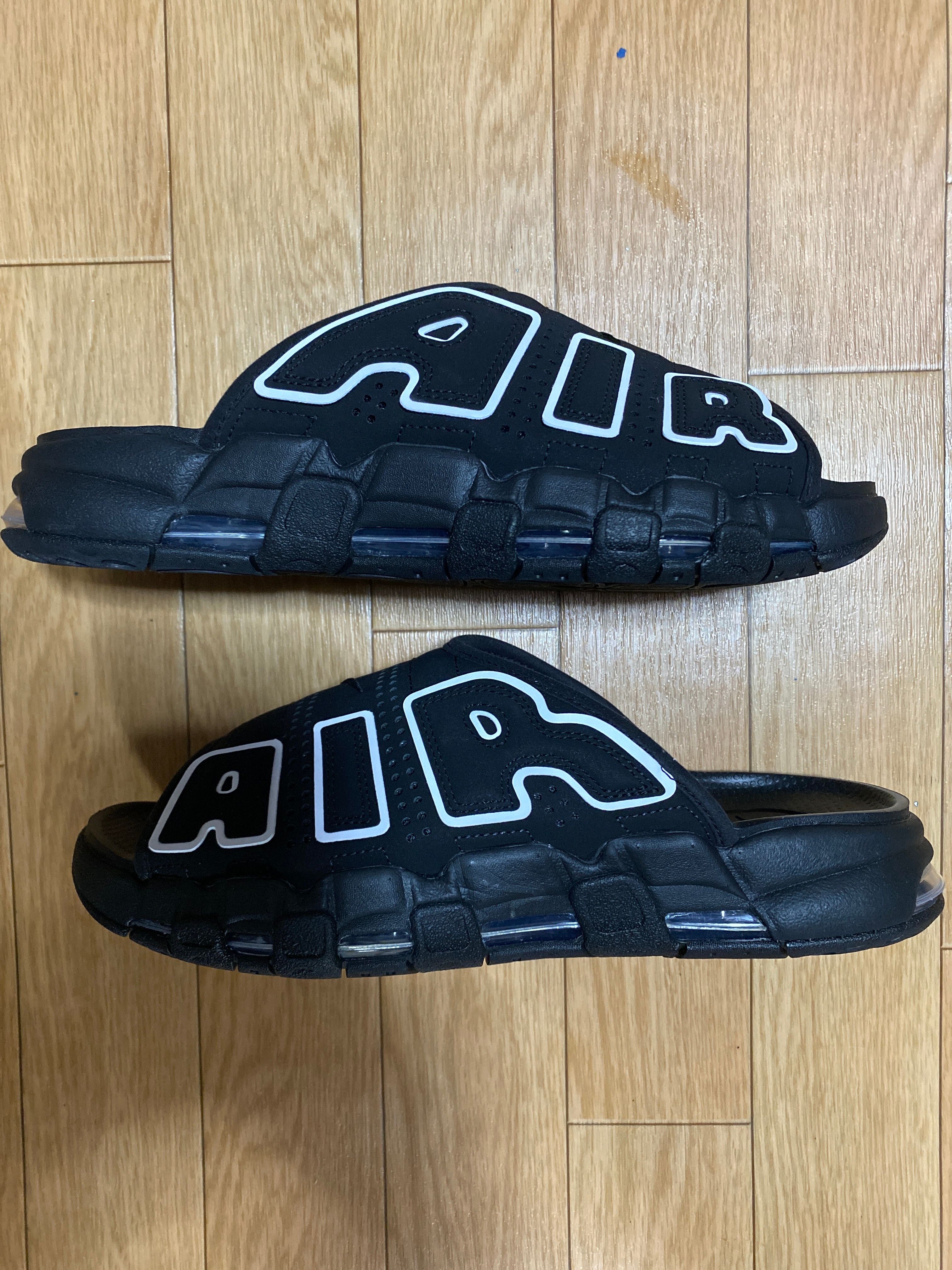 Nike Air More Uptempo Slide "Black" (DV2132-001/DV2137-001)
