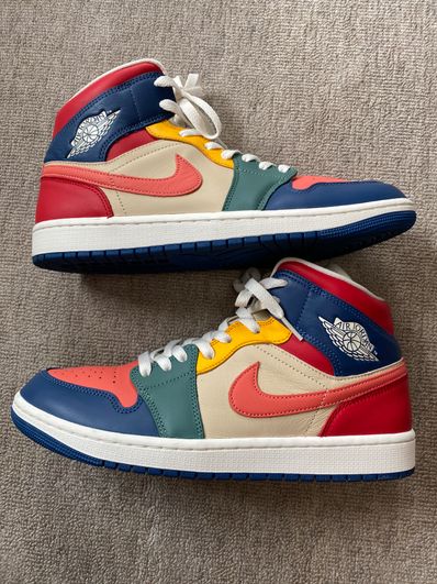 Nike Women's Air Jordan 1 Mid SE "Multi Color"