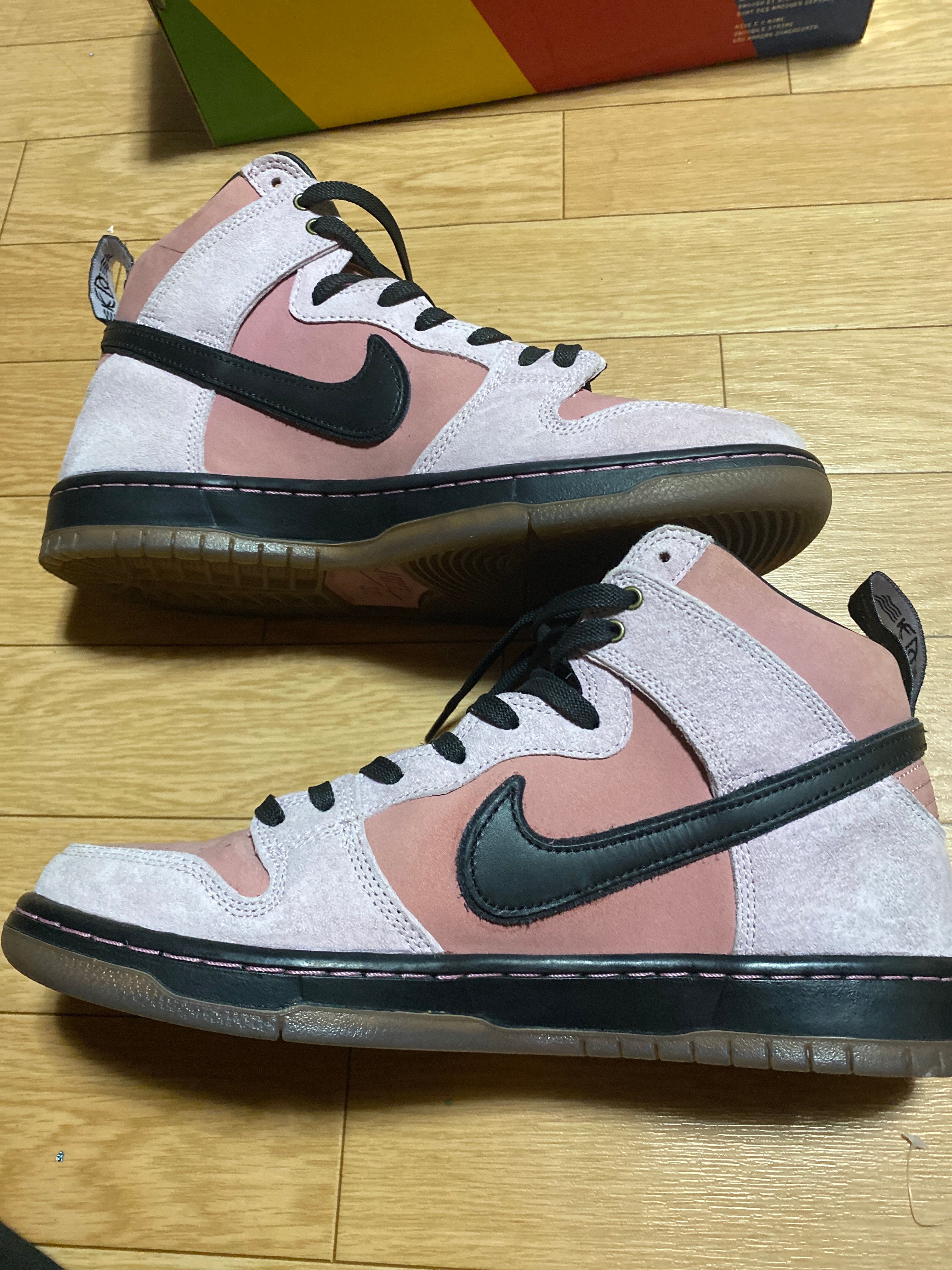 KCDC Brooklyn Skateshop × Nike SB Dunk High "Pink/Black"