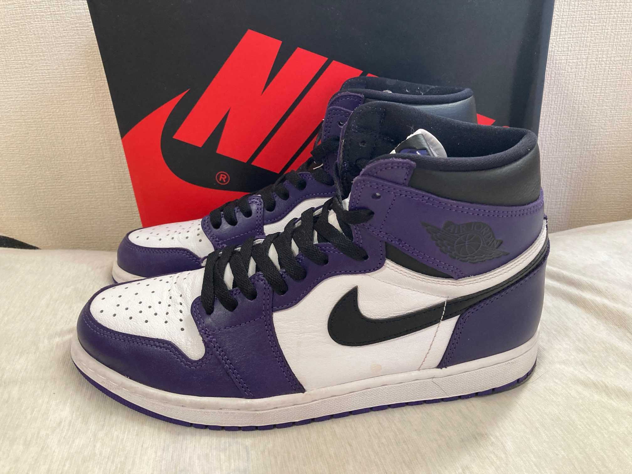 Nike Air Jordan 1 Retro High OG "Court Purple White/Black" (2020)   