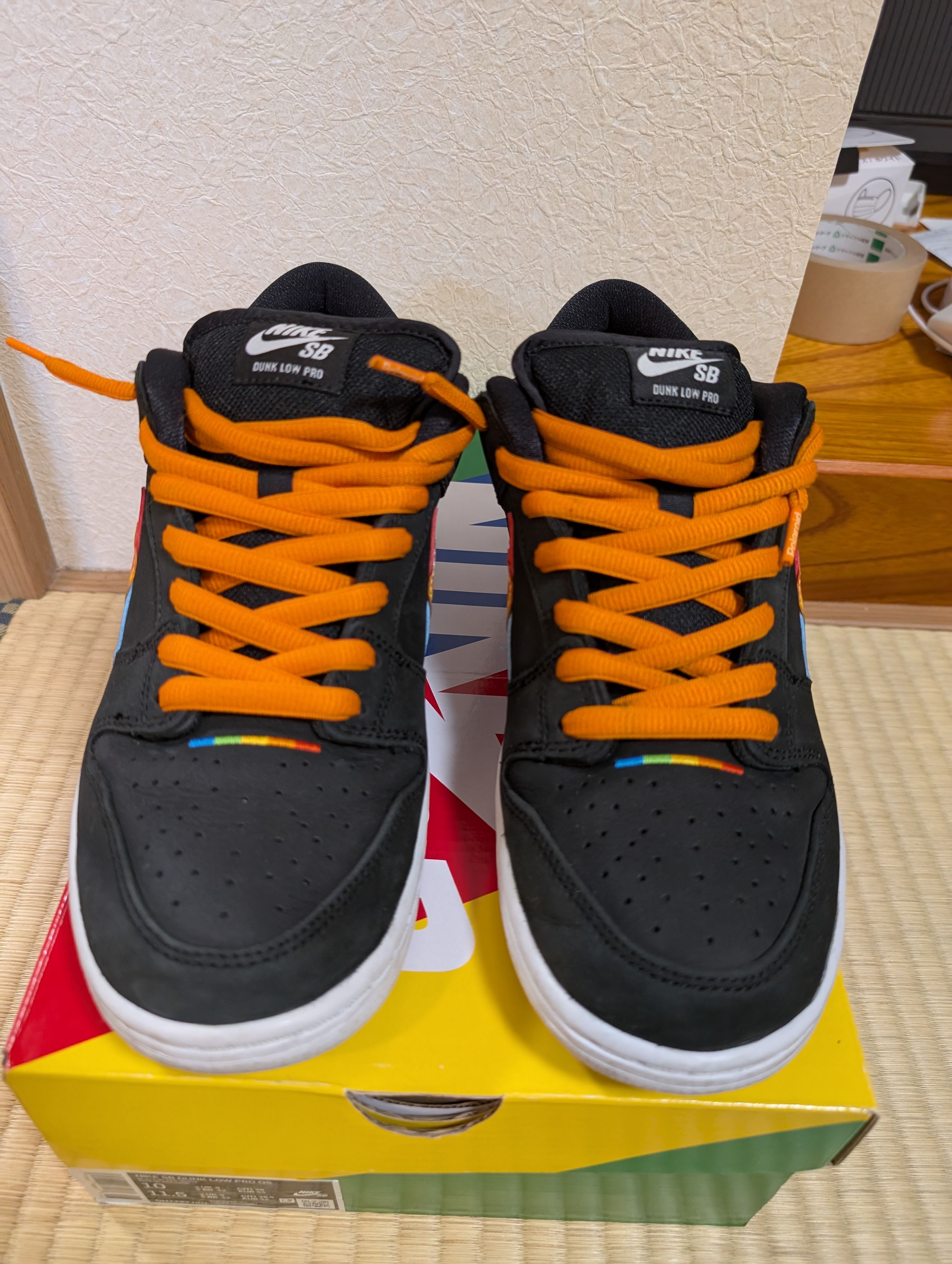 Polaroid × Nike SB Dunk Low Pro QS "Black/White"