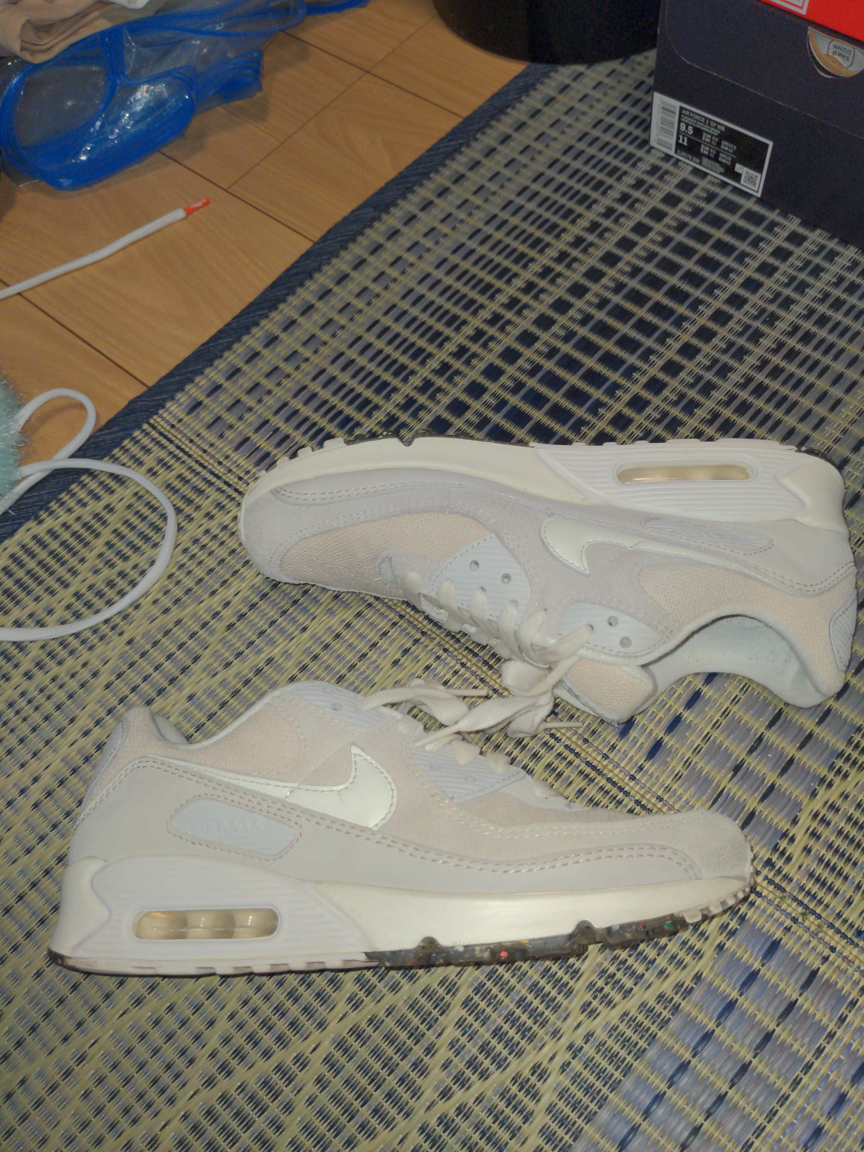 NIKE AIR MAX 90 "WHITE/SAIL/PLATINUM TINT"