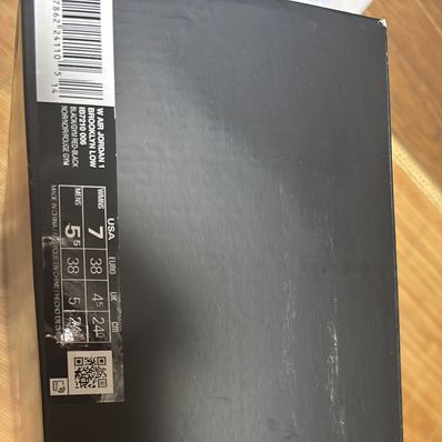 Nike Women's Air Jordan 1 Brooklyn Low "Black"