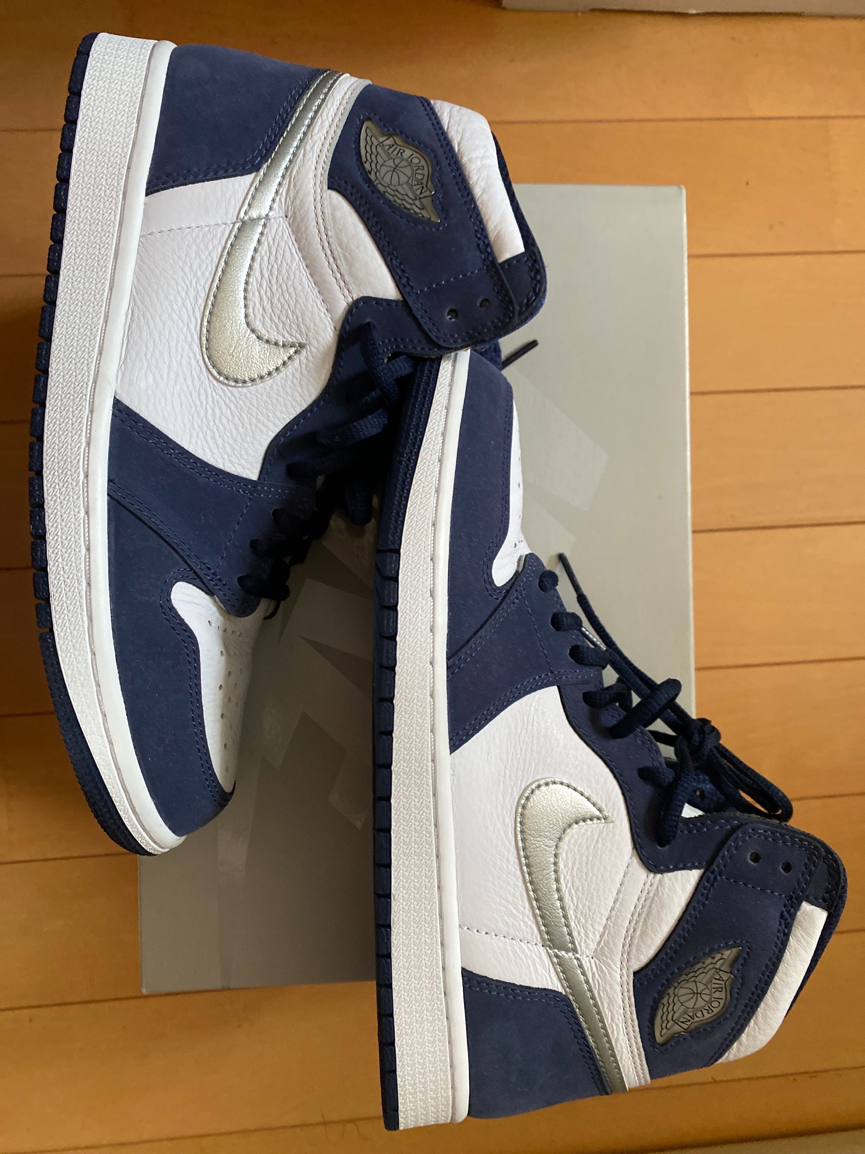 Nike Air Jordan 1 High OG CO.JP "White/Midnight Navy" (2020)(ブリーフケースなし)