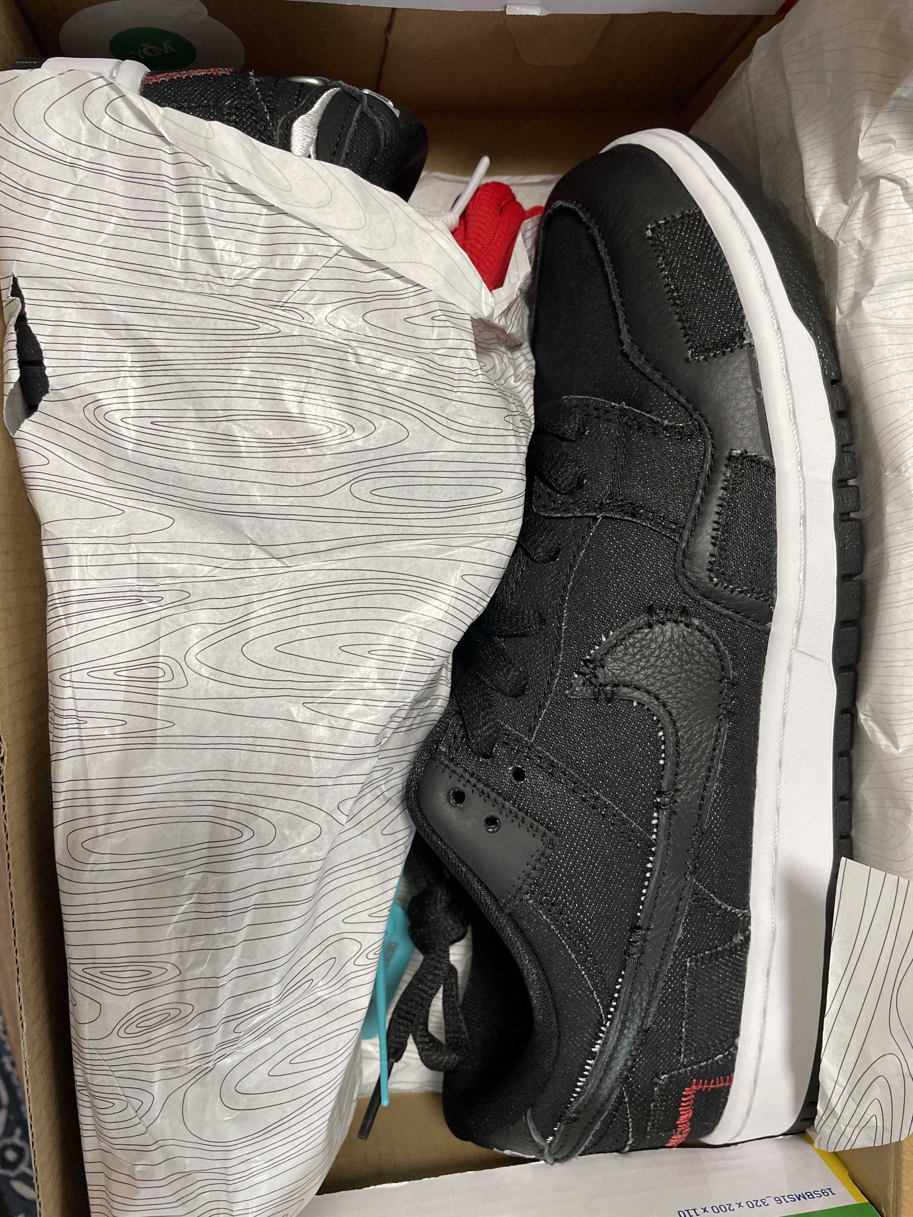 Wasted Youth × Nike SB Dunk Low "Black Denim" / VERDY