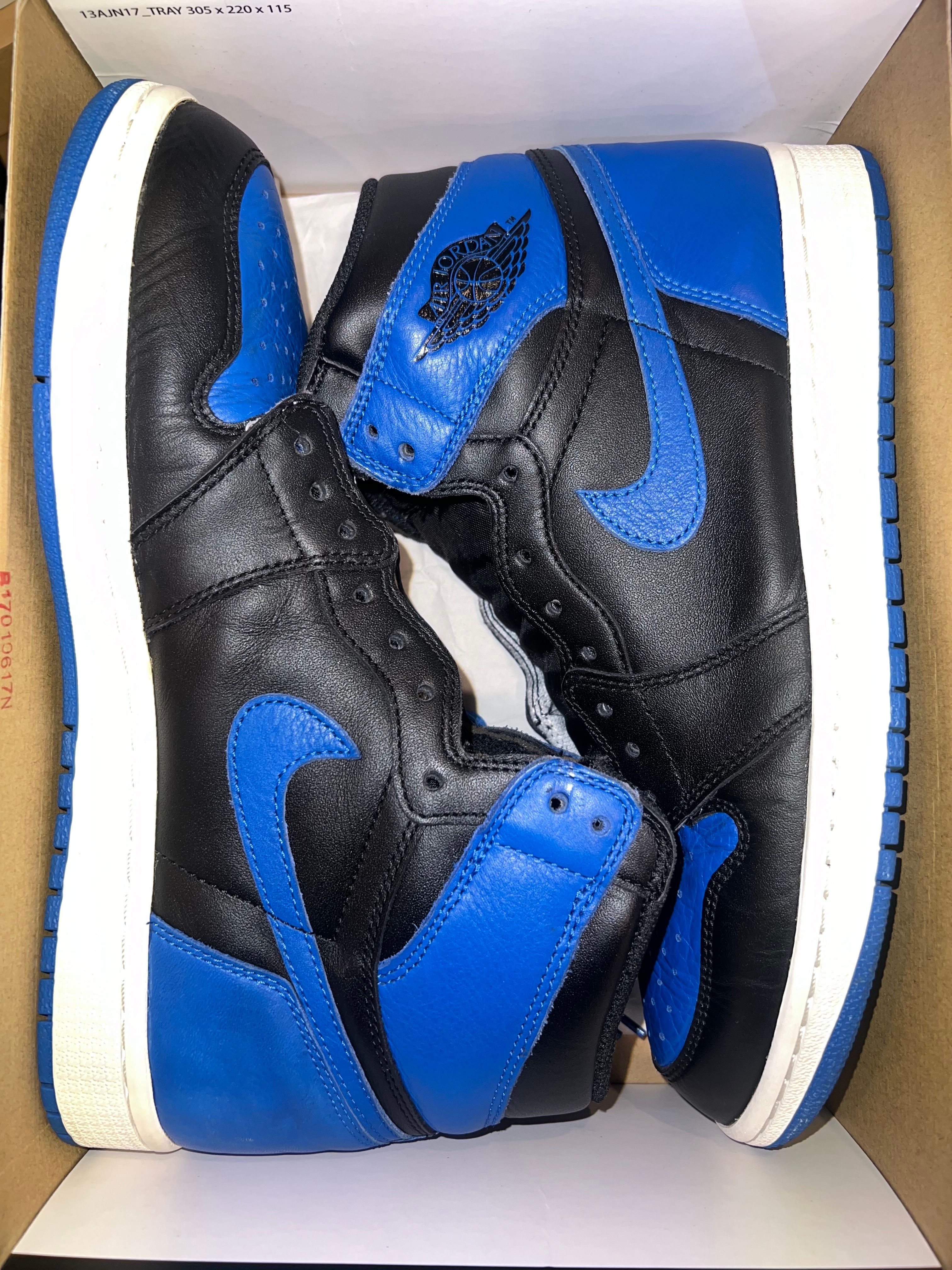 Nike Air Jordan 1 Retro High OG "Royal" (2017)