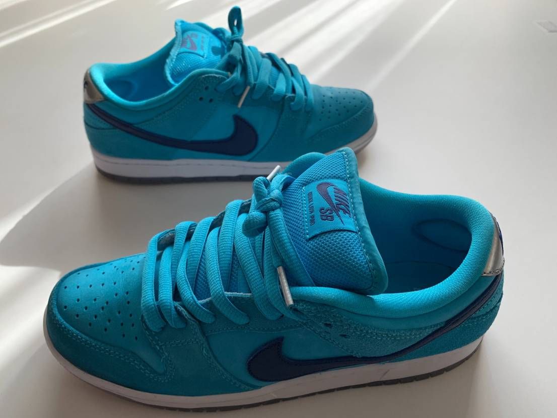 Nike SB Dunk Low Pro "Blue Fury/Deep Royal Blue"