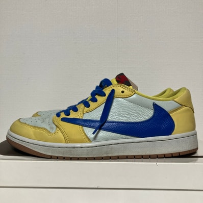 Travis Scott × Nike Women's Air Jordan 1 Retro Low OG "Canary"