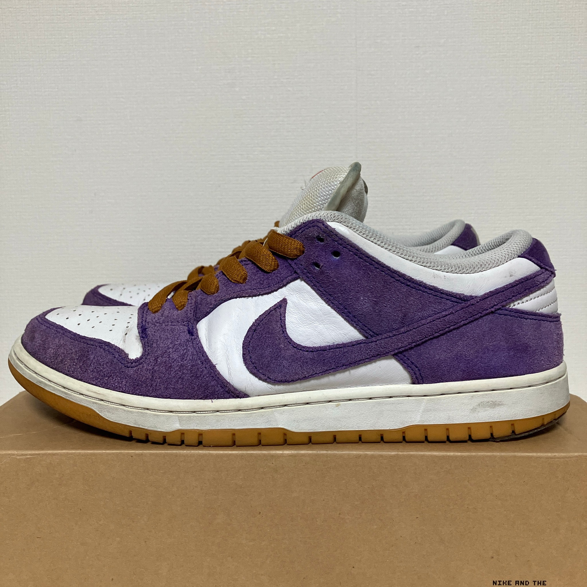 Nike SB Dunk Low Pro ISO Orange Label "Court Purple Gum"