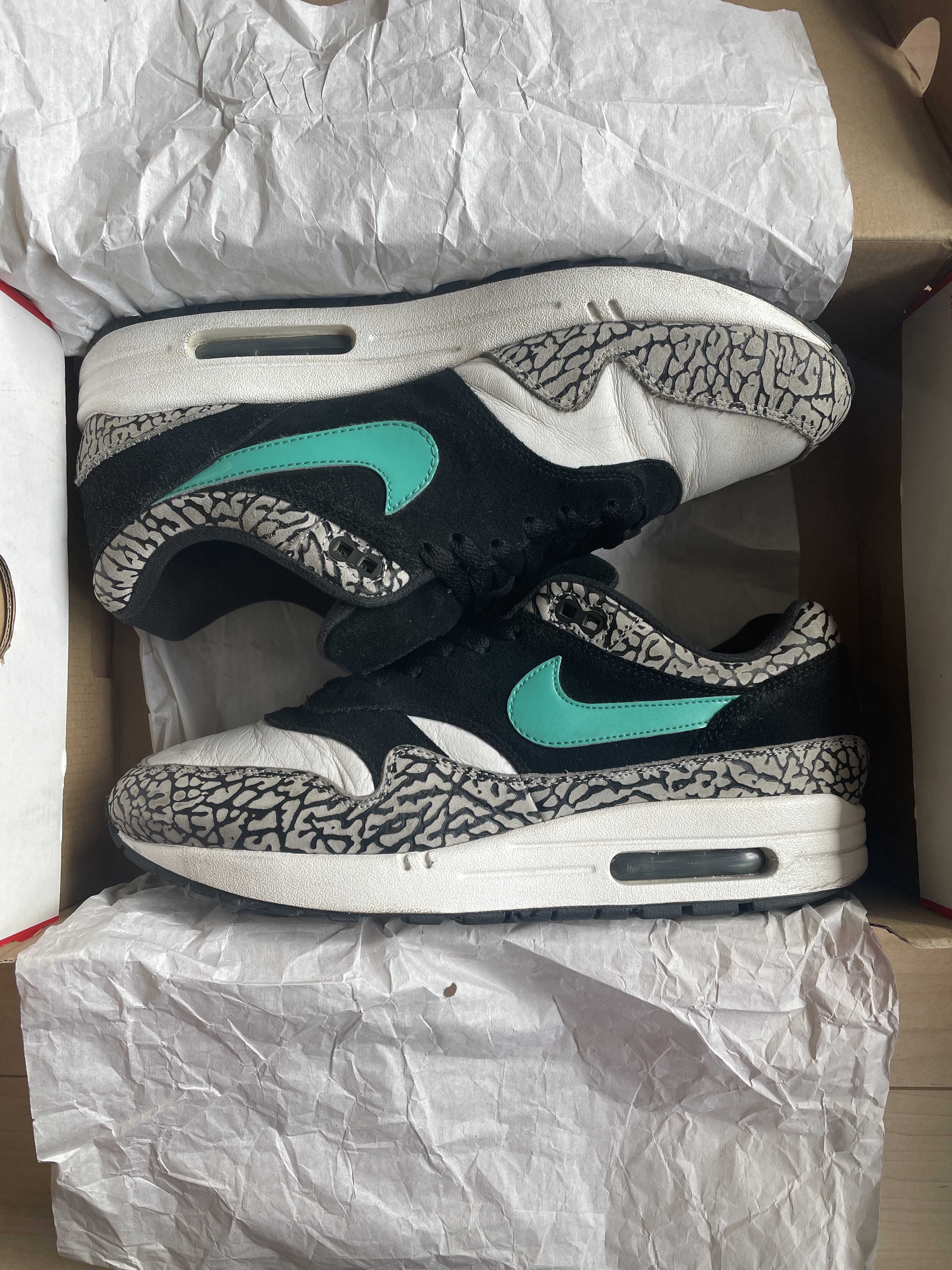 atmos × Nike Air Max 1 Premium Retro "Elephant/Safari" (2017)