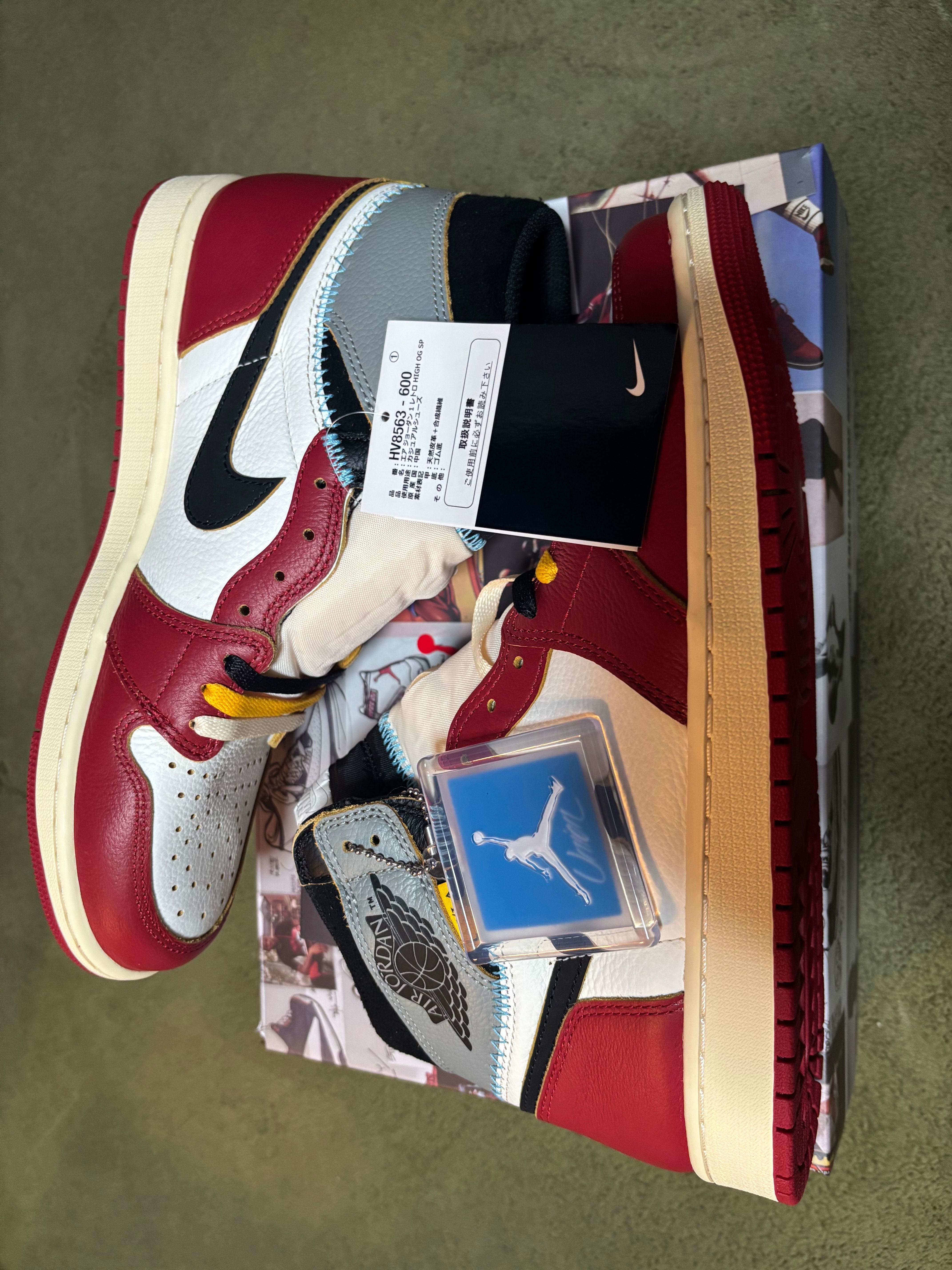 UNION × Nike Air Jordan 1 Retro High OG "Chicago/Shadow"