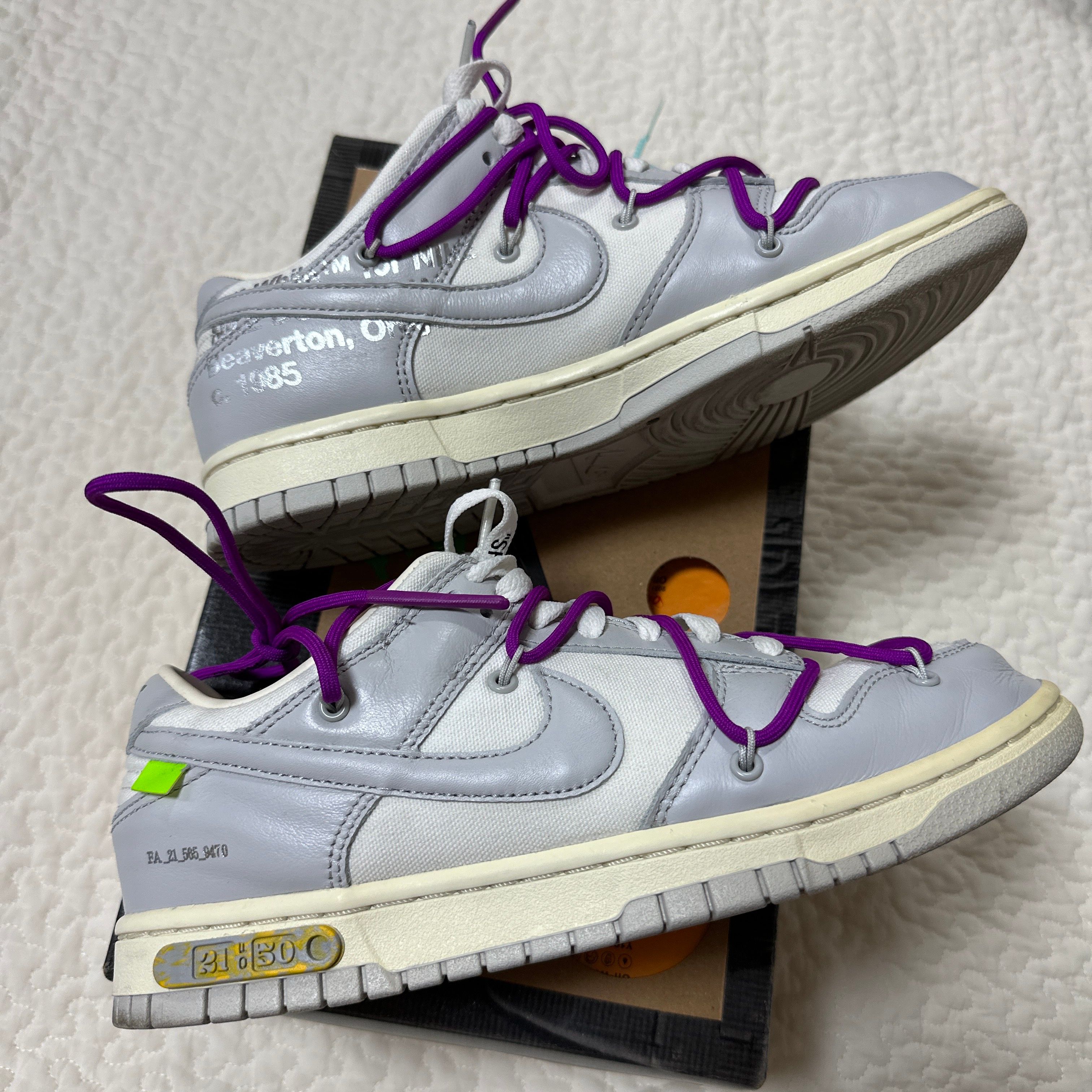 Off-White × Nike Dunk Low 1 of 50 "Lot.21"