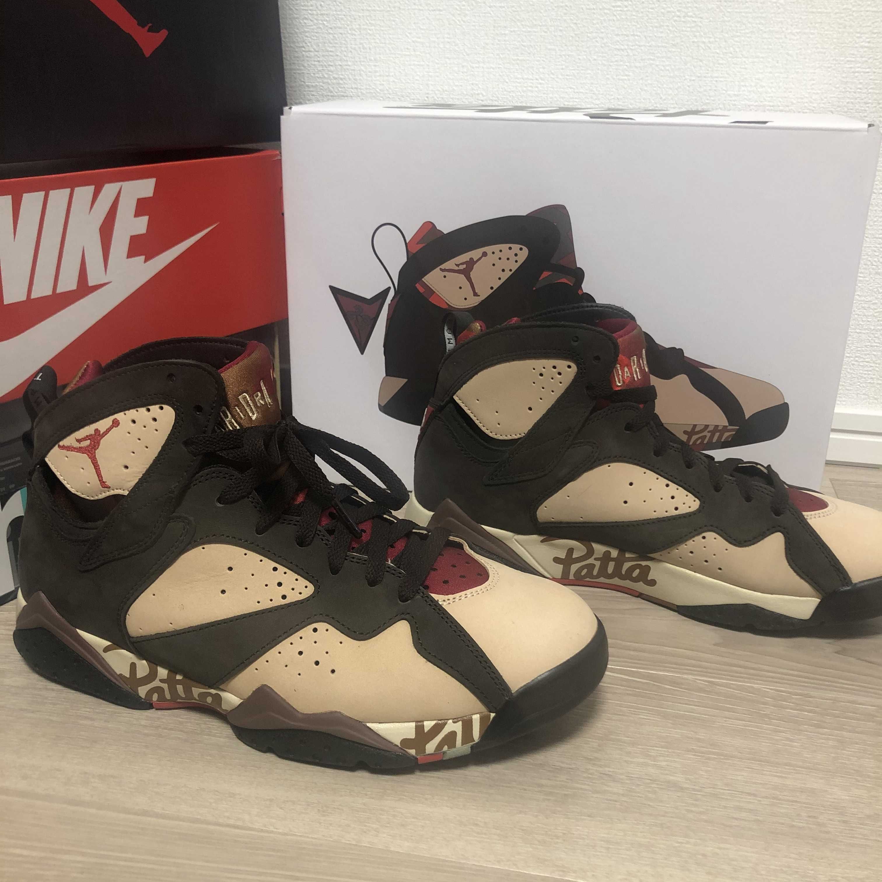 Patta × Nike Air Jordan 7 OG "Brown"