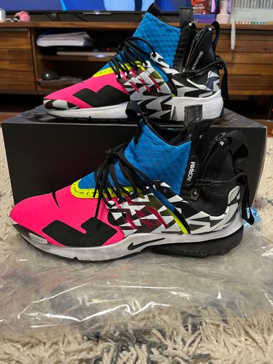 ACRONYM × Nike Air Presto Mid "Hyper Pink"