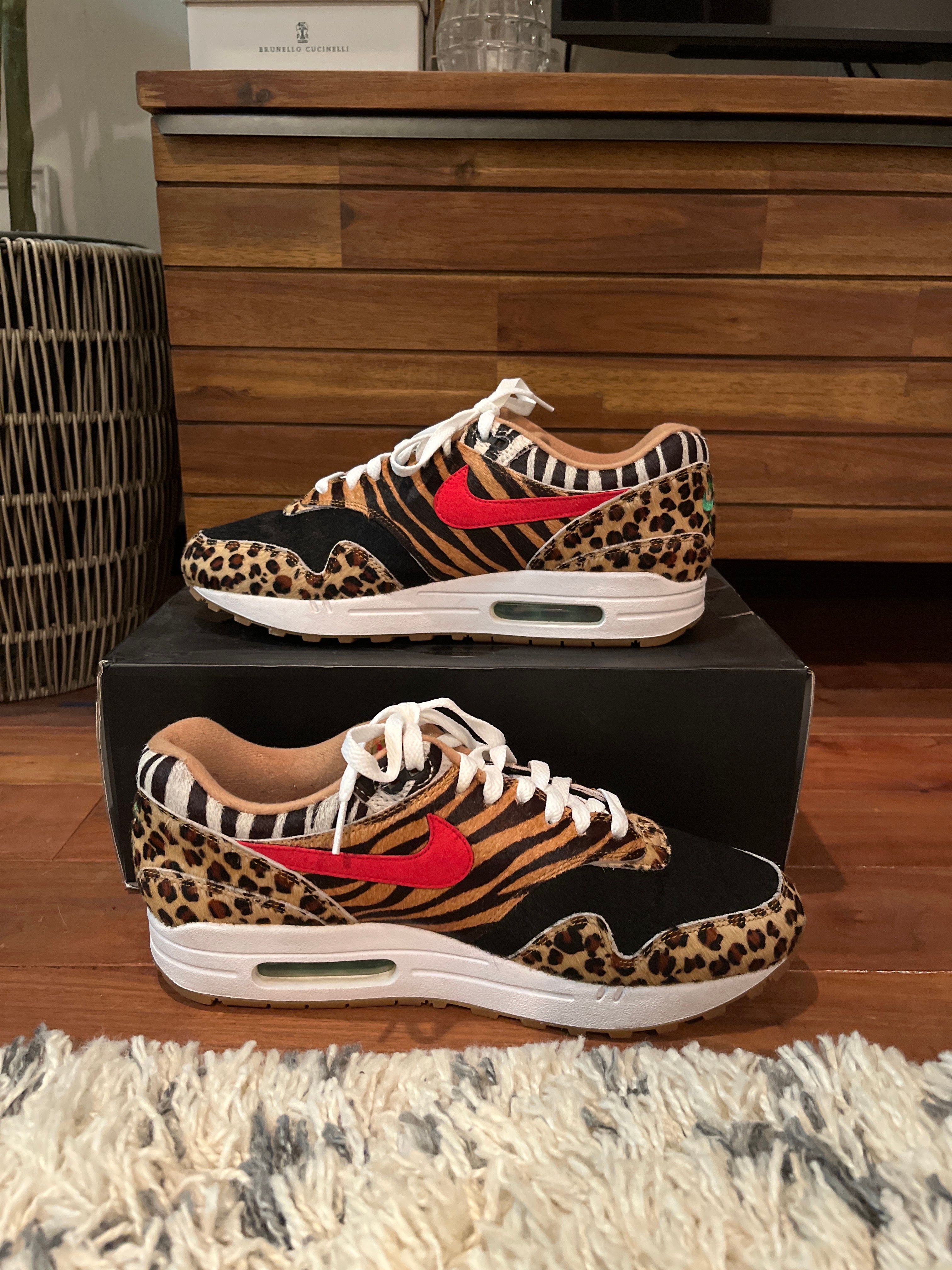 atmos × Nike Air Max 1 DLX "Animal Pack/Safari"